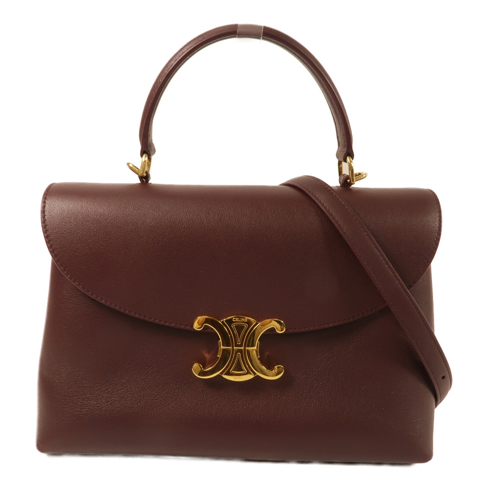 CELINE 牛皮皮革Nino Medium手挽肩背兩用袋