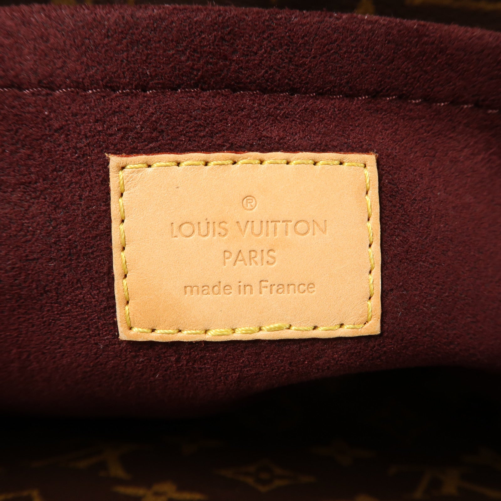 LOUIS VUITTON Monogram Montaigne MM金扣手挽肩背兩用袋