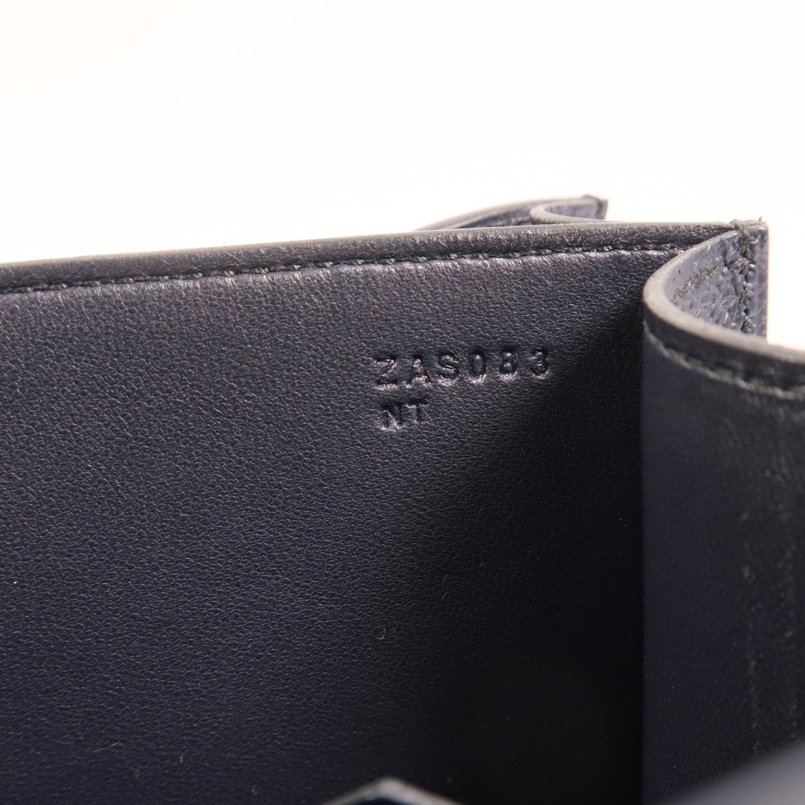 HERMES Epsom皮革Constance24金扣肩背袋Bleu Indigo