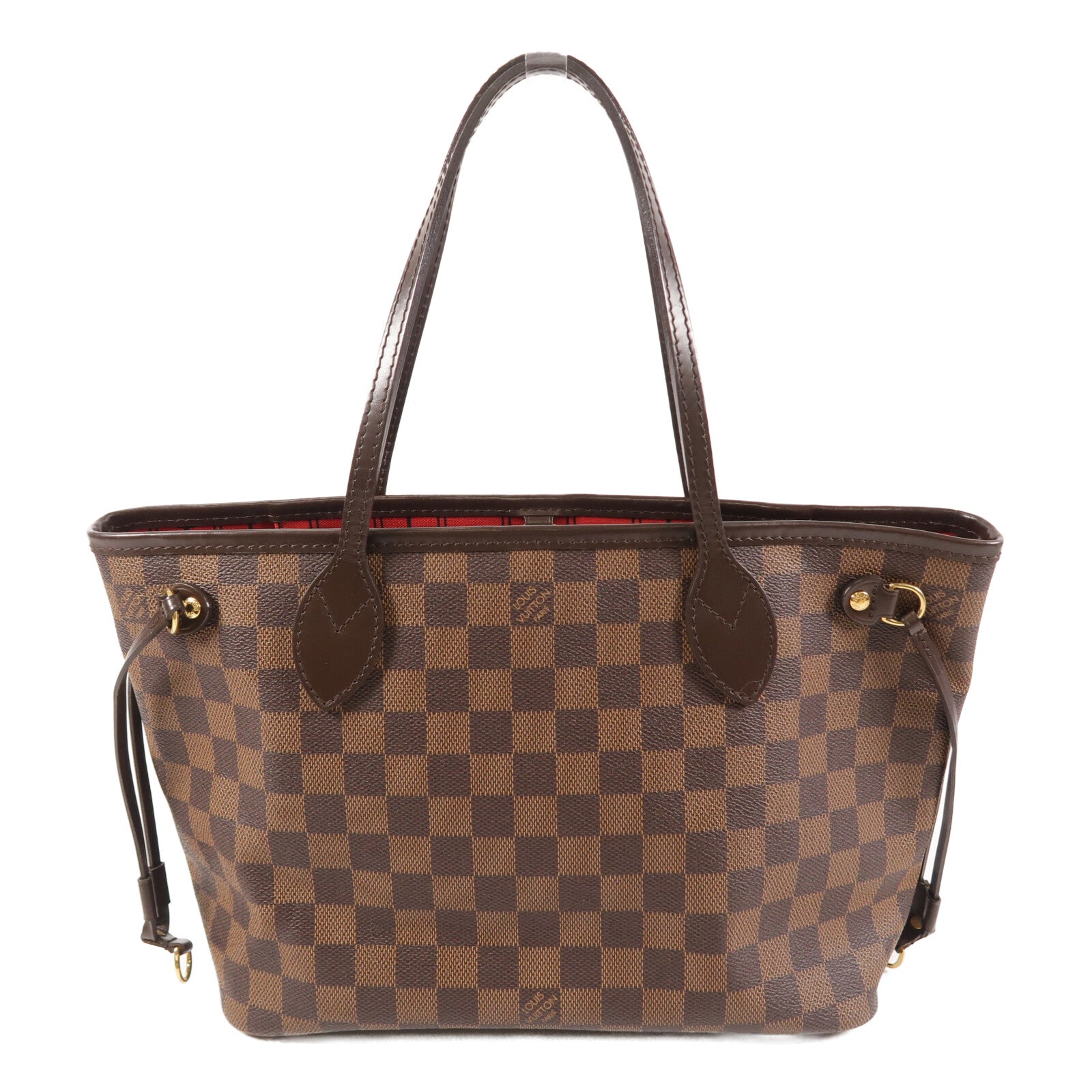 LOUIS VUITTON Damier Ebene Neverfull PM手挽袋