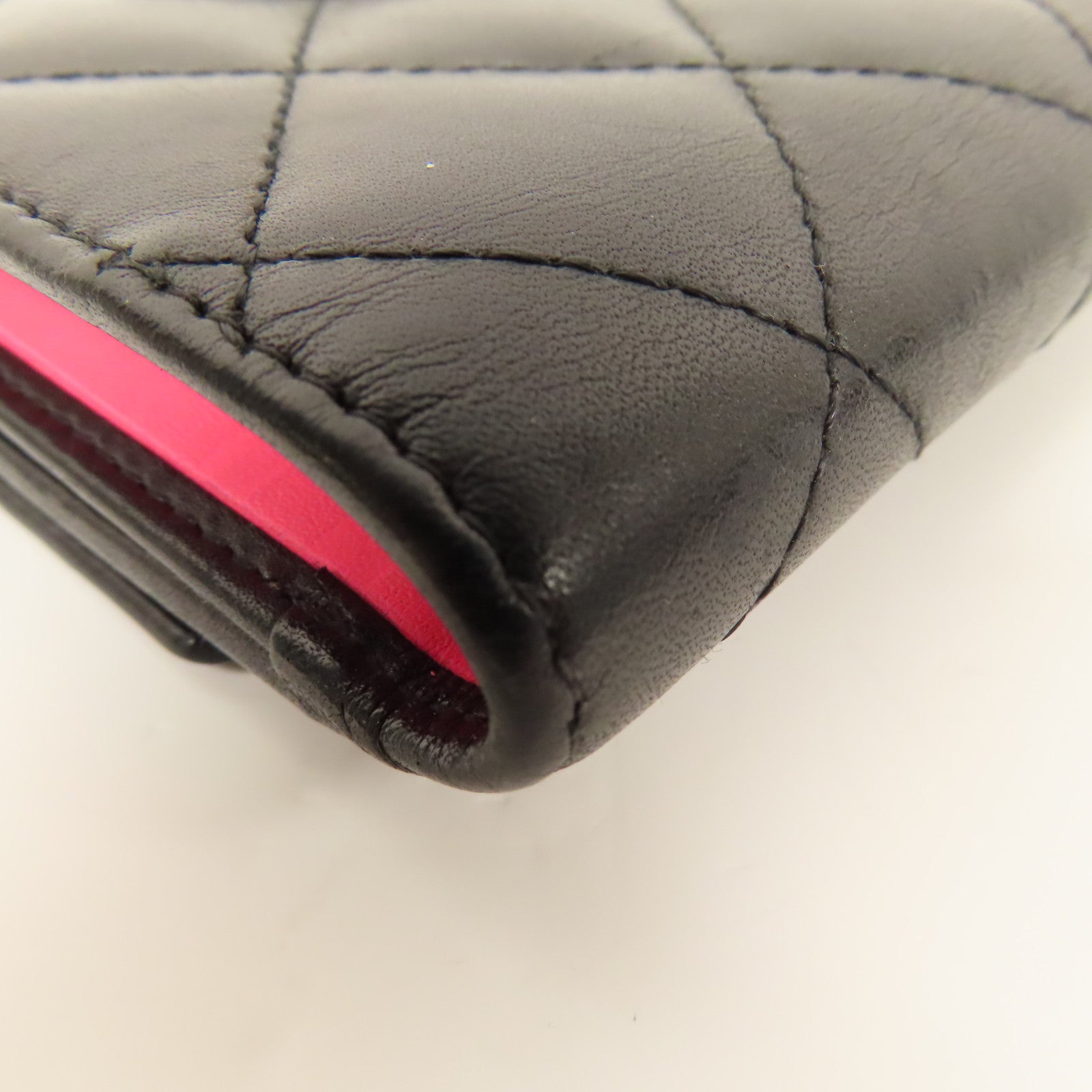 CHANEL 牛皮皮革Fold Wallet錢包
