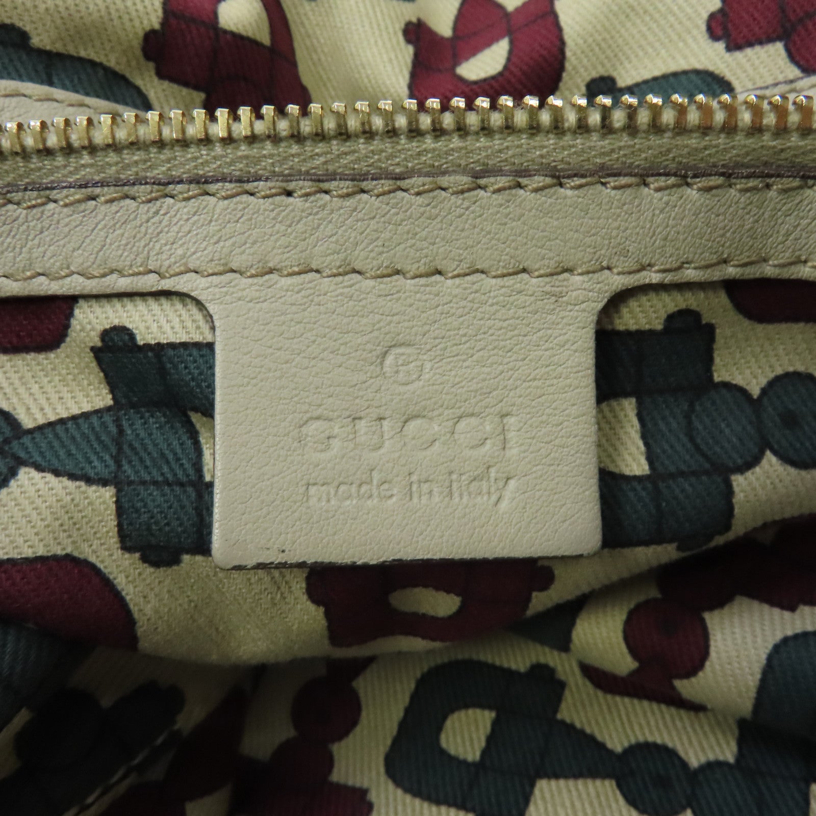 GUCCI 【激減優惠】牛皮皮革Shoulder Bag金扣手挽肩背兩用袋白色