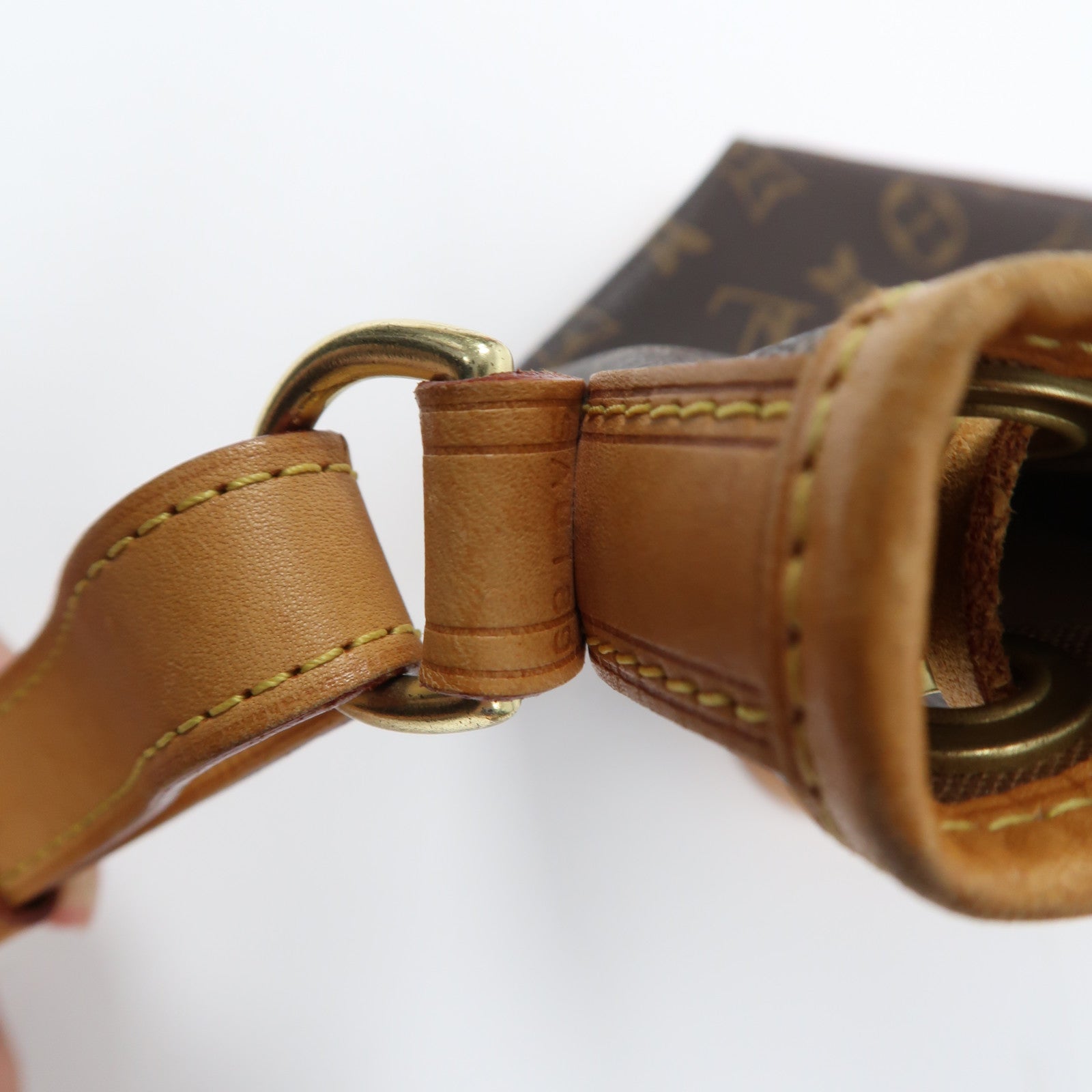 LOUIS VUITTON Monogram Noe BB金扣肩背袋啡色