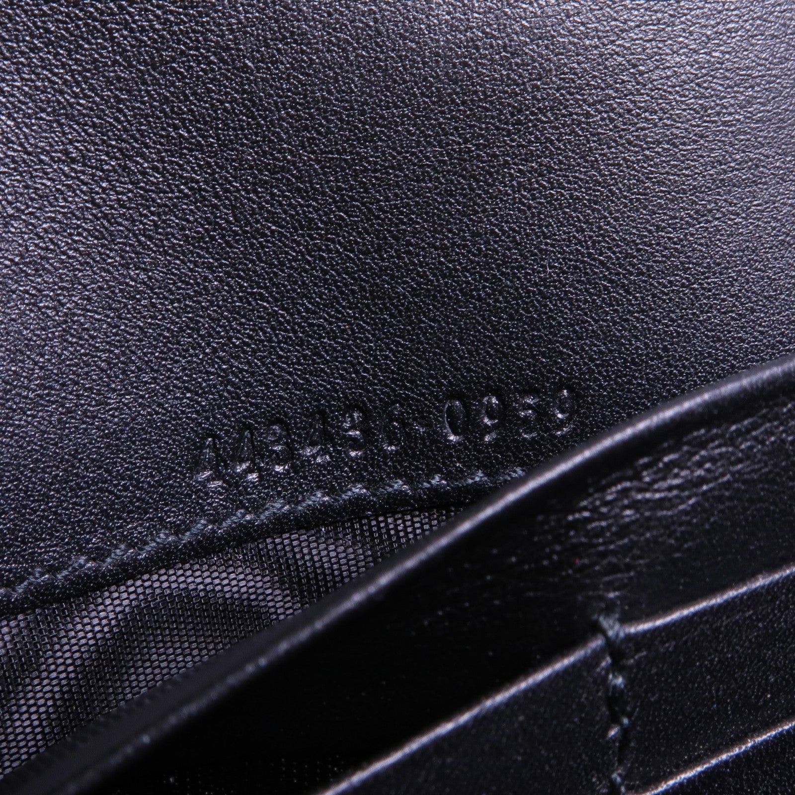 GUCCI 【激減優惠】牛皮皮革GG Marmont Long Wallet金扣錢包