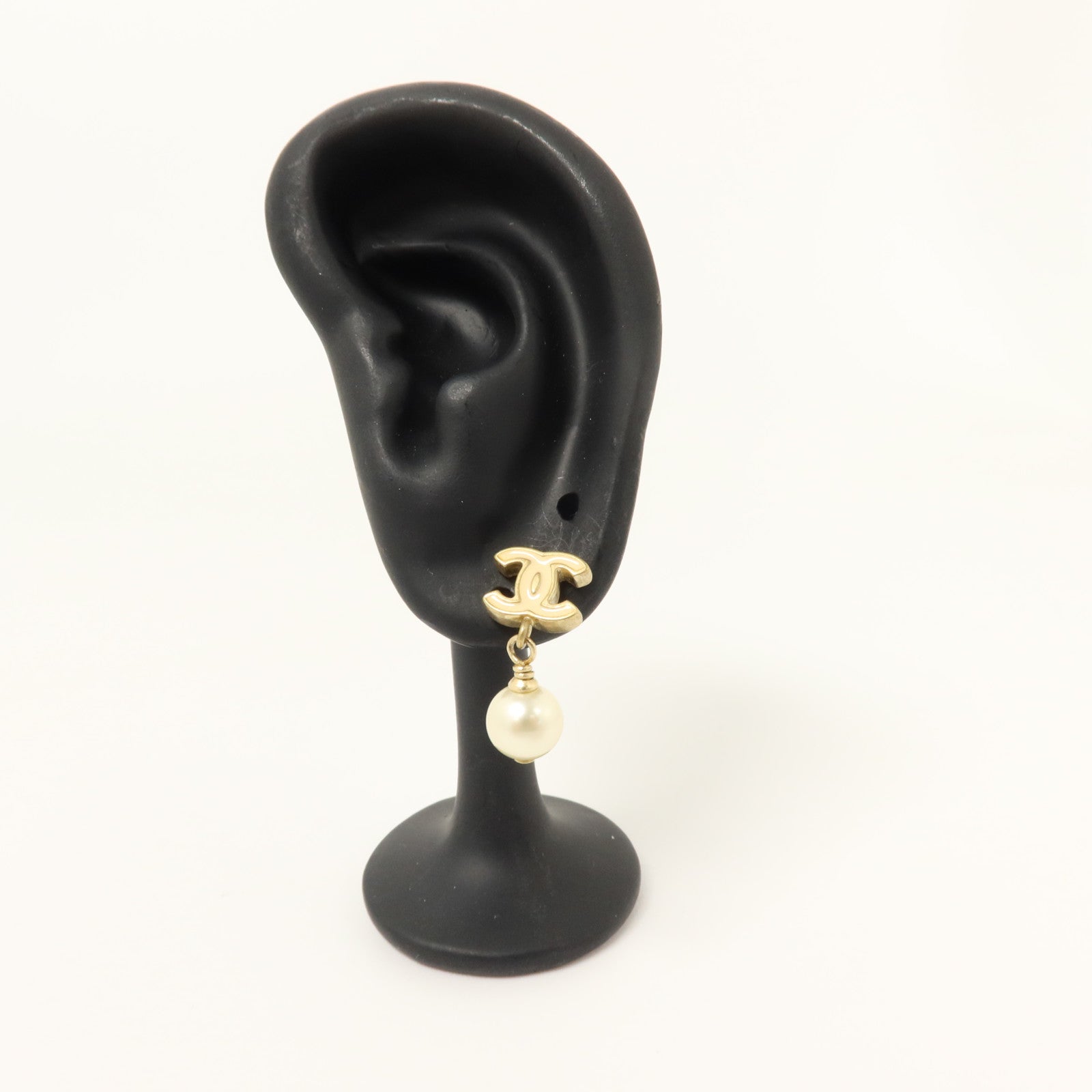 CHANEL 金屬/PVC Earrings耳環