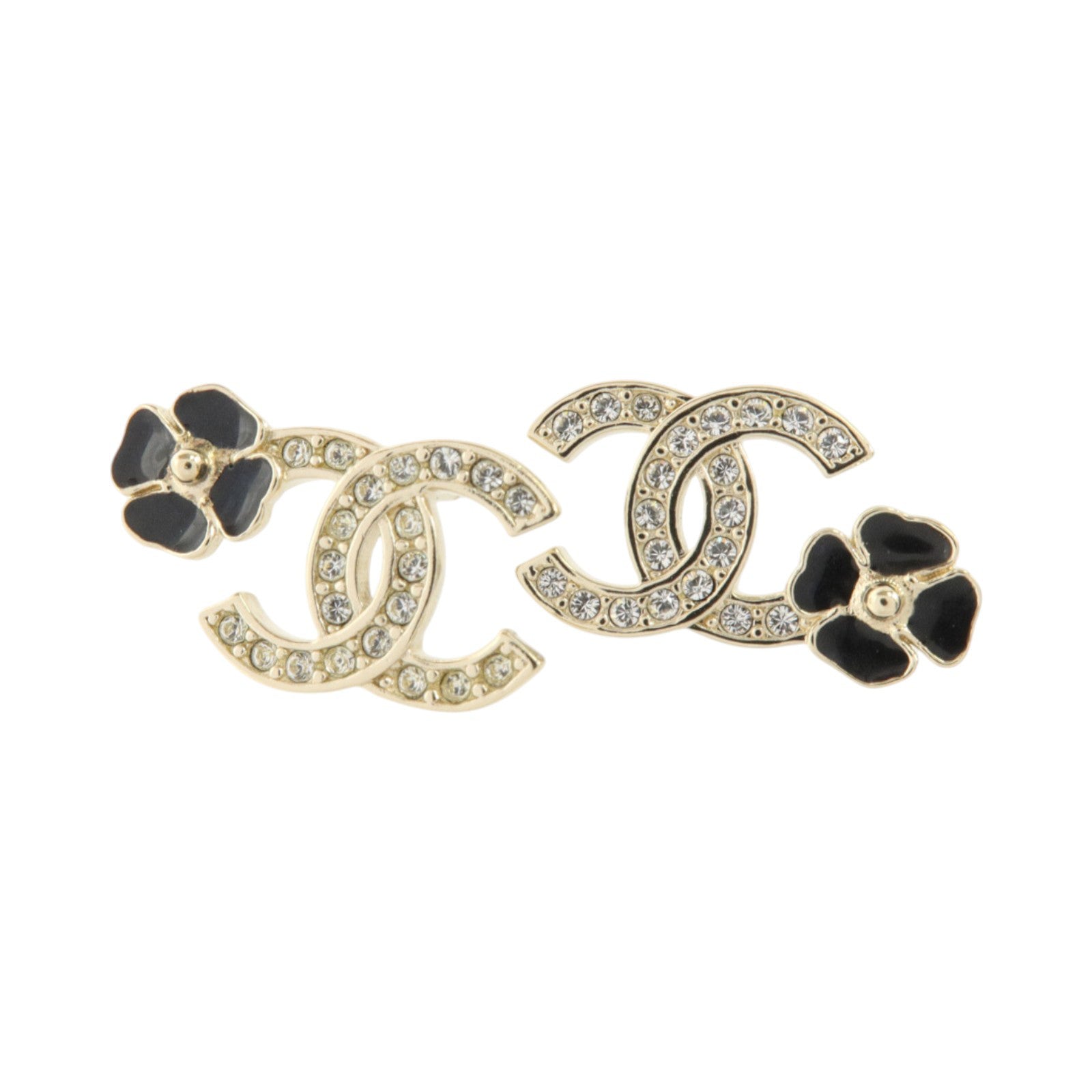 CHANEL 金屬/琺瑯Earrings耳環