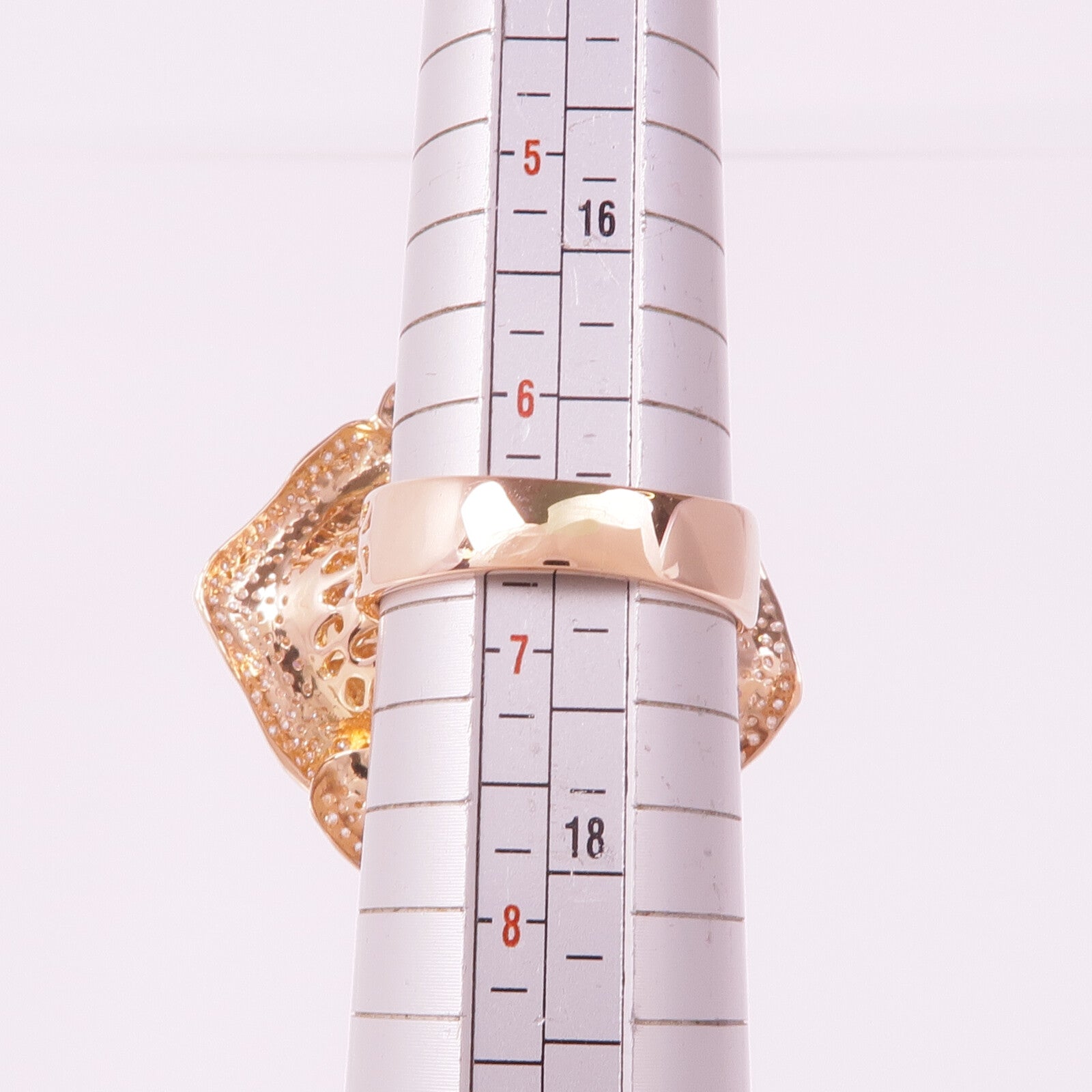 JEWELRY 18K玫瑰金Diamond Ring/Pendant鑽石吊墜/戒指US#6.5