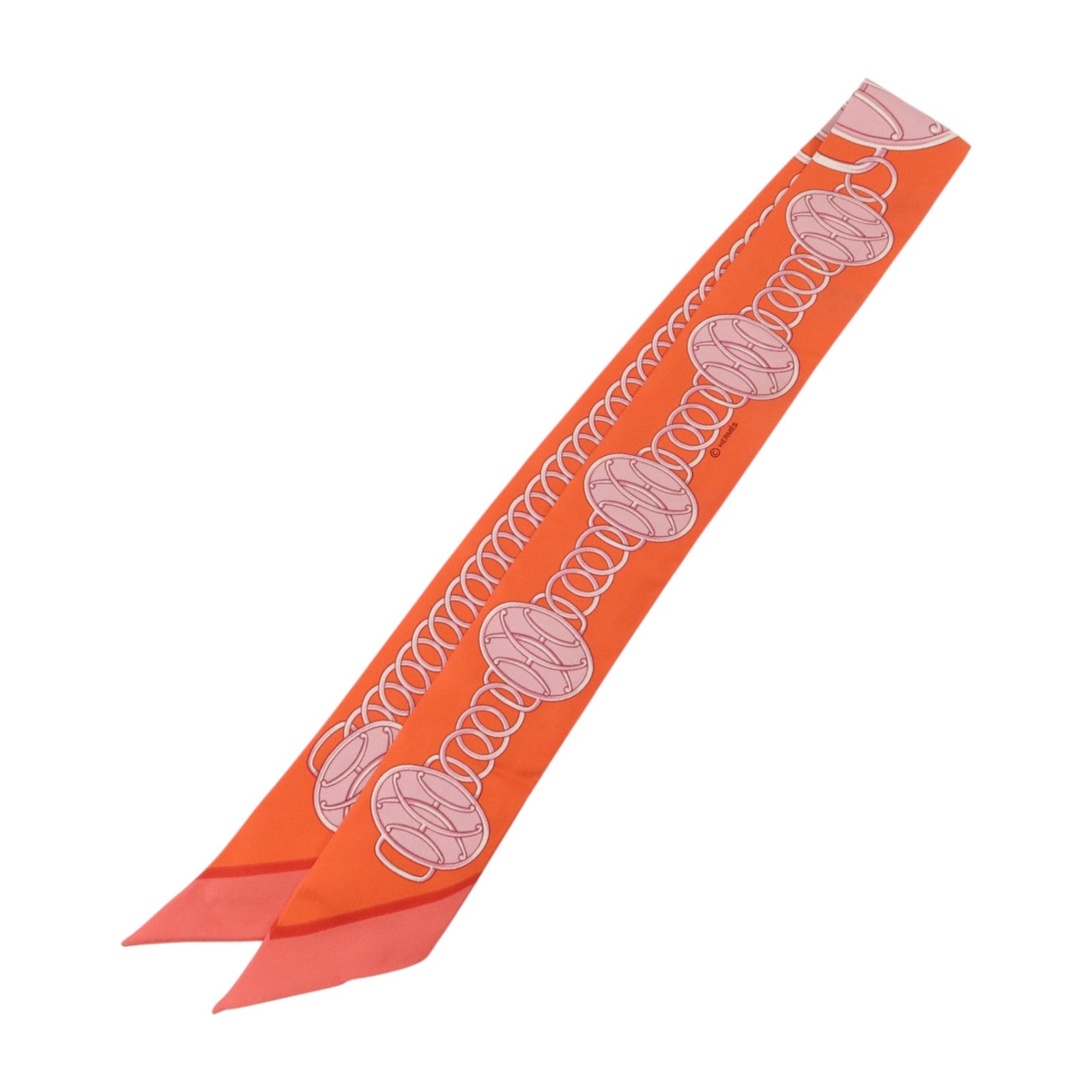 HERMES 絲質Twilly絲巾