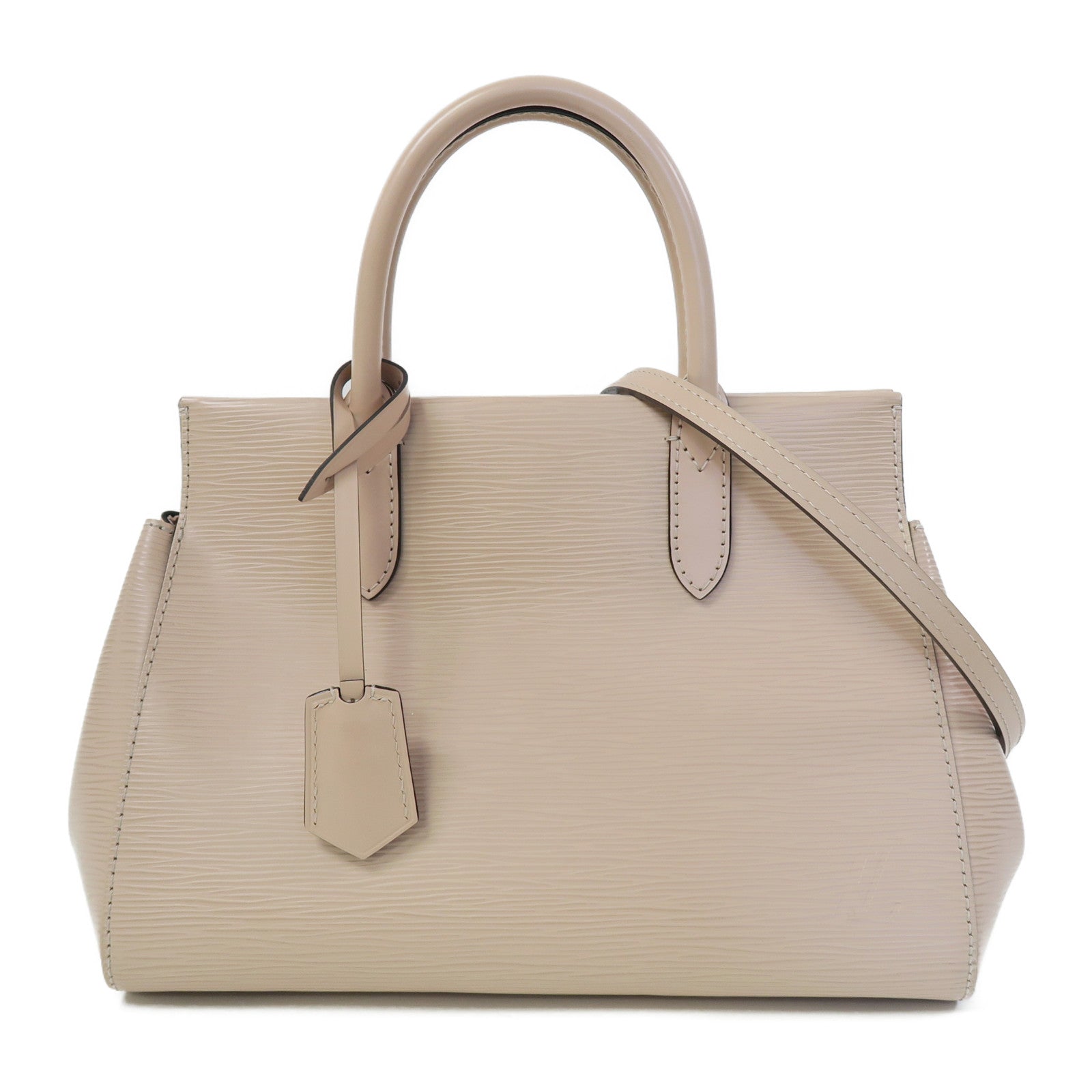 LOUIS VUITTON **【激減優惠】Epi Marly BB銀扣手挽肩背兩用袋粉紅色