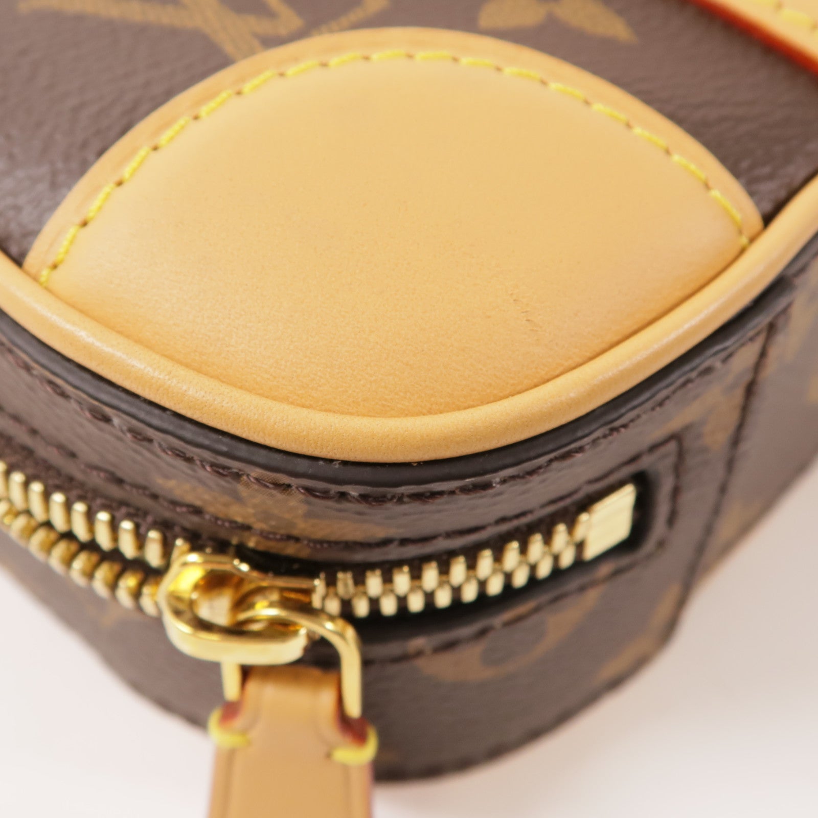 LOUIS VUITTON LV GHW Valisette Vertical 2Way Shoulder Bag M68623 Monogram Brown