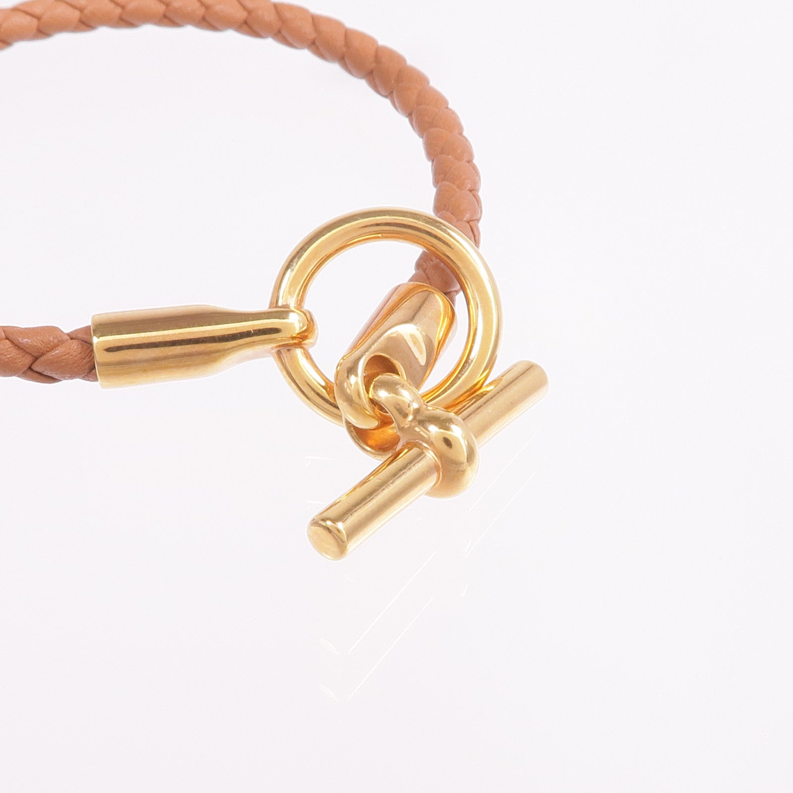 HERMES Swift皮革Glenam H Trio Bracelet手鐲