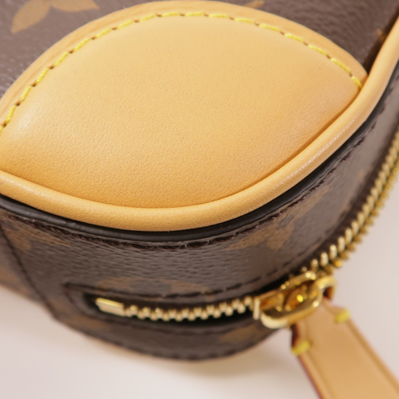 LOUIS VUITTON LV GHW Valisette Vertical 2Way Shoulder Bag M68623 Monogram Brown