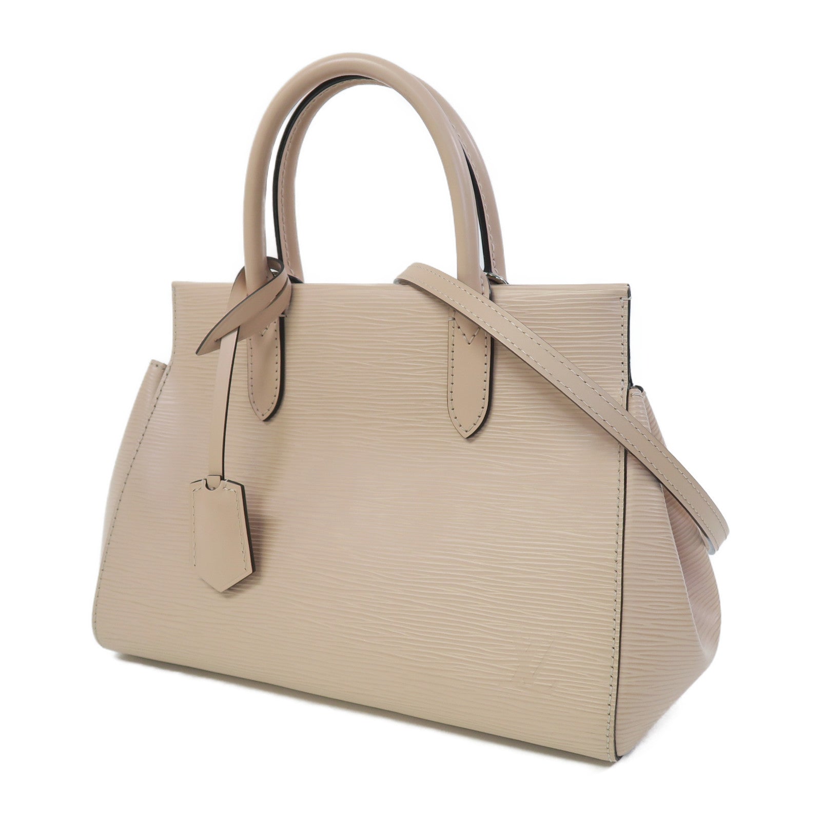 LOUIS VUITTON **【激減優惠】Epi Marly BB銀扣手挽肩背兩用袋粉紅色
