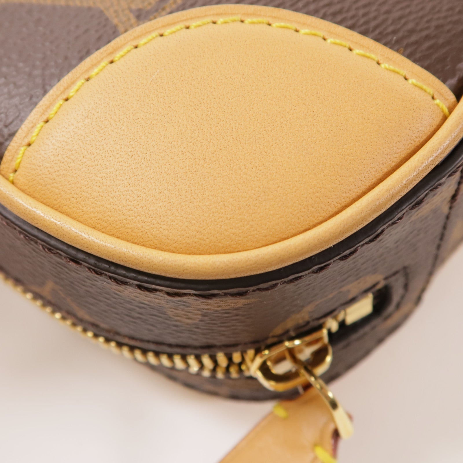 LOUIS VUITTON LV GHW Valisette Vertical 2Way Shoulder Bag M68623 Monogram Brown