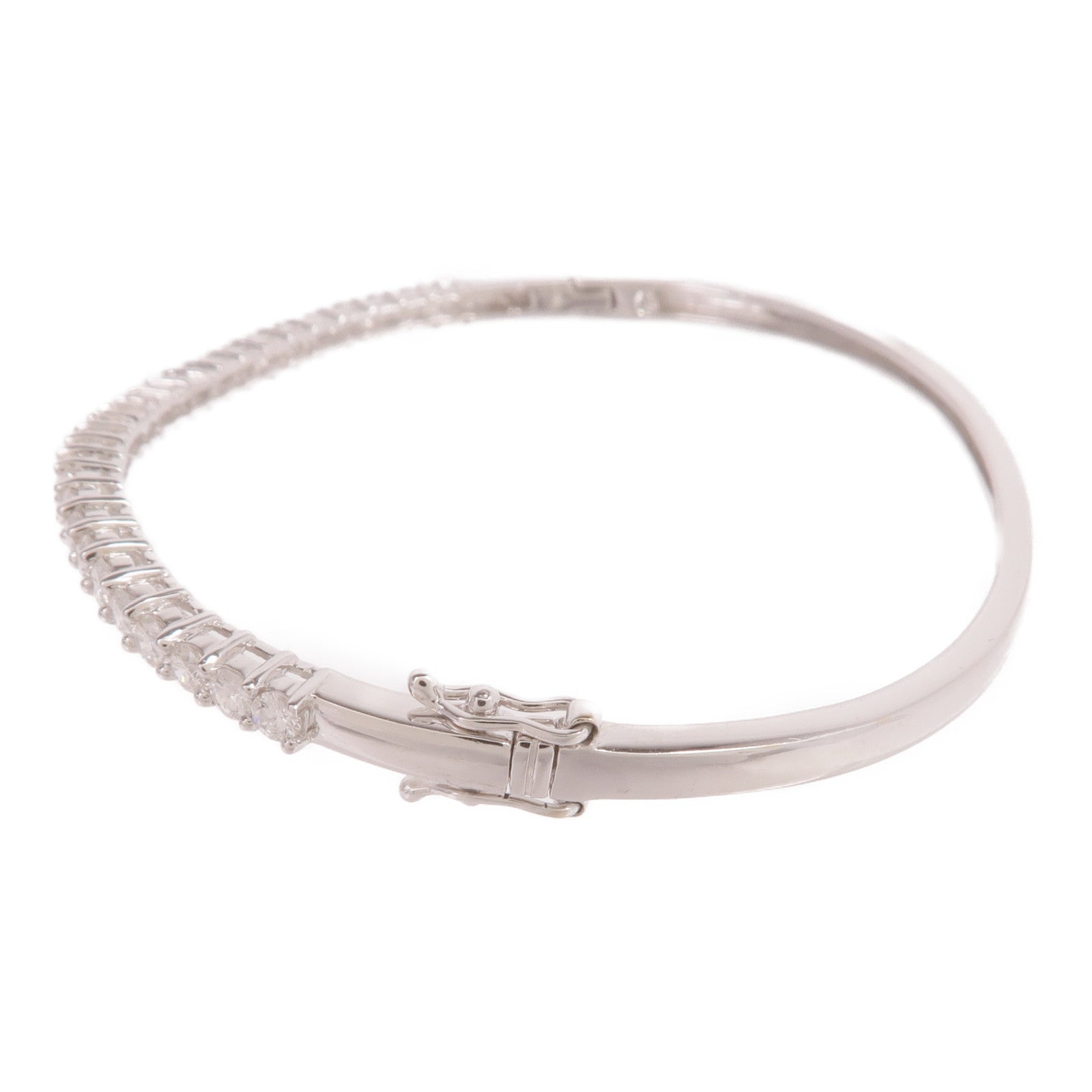 JEWELRY 18K白金Diamond Bracelet鑽石手鐲