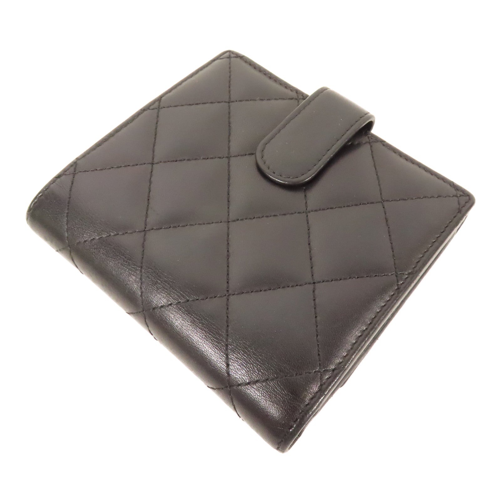 CHANEL 牛皮皮革Fold Wallet錢包