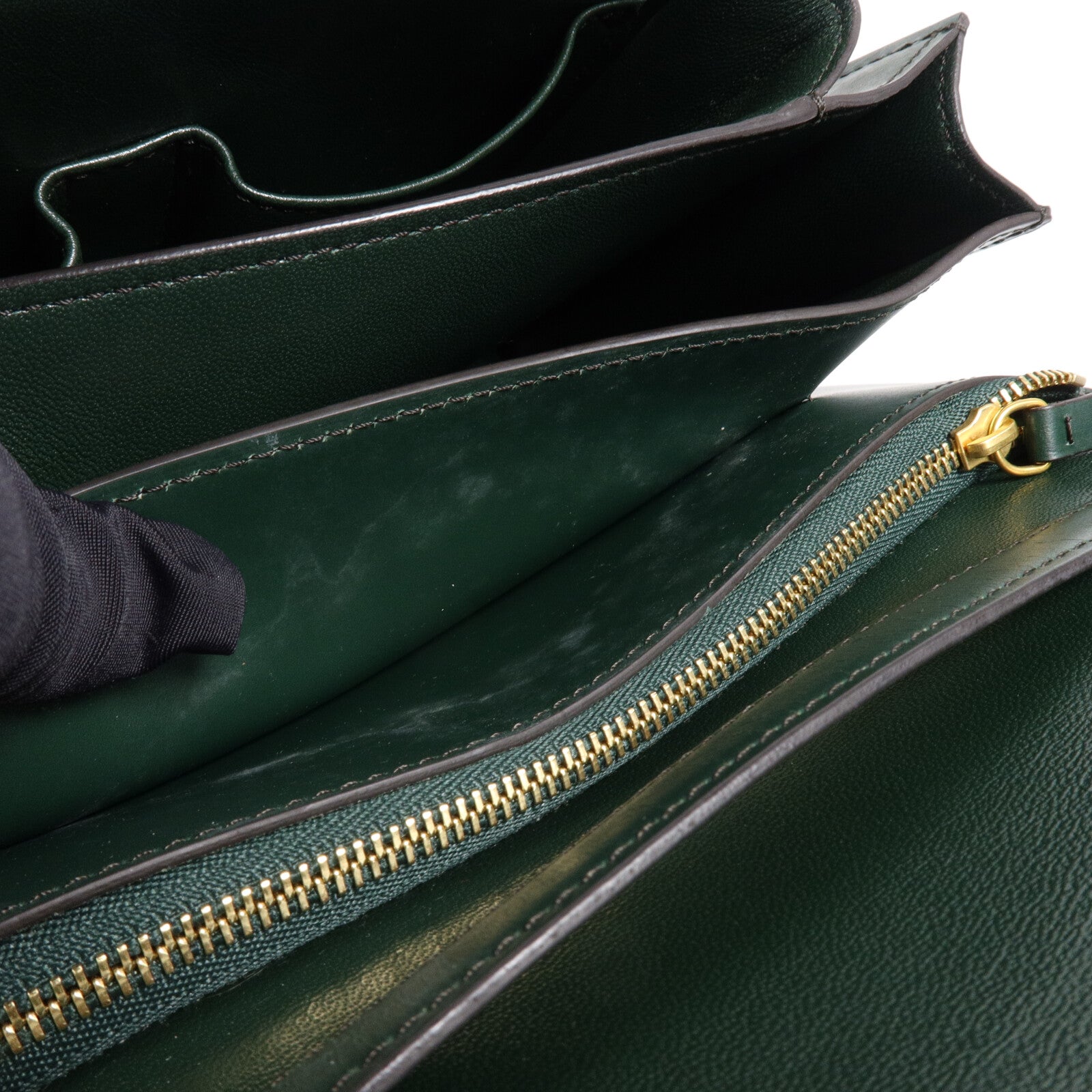 CELINE 牛皮皮革Classic Box肩背袋