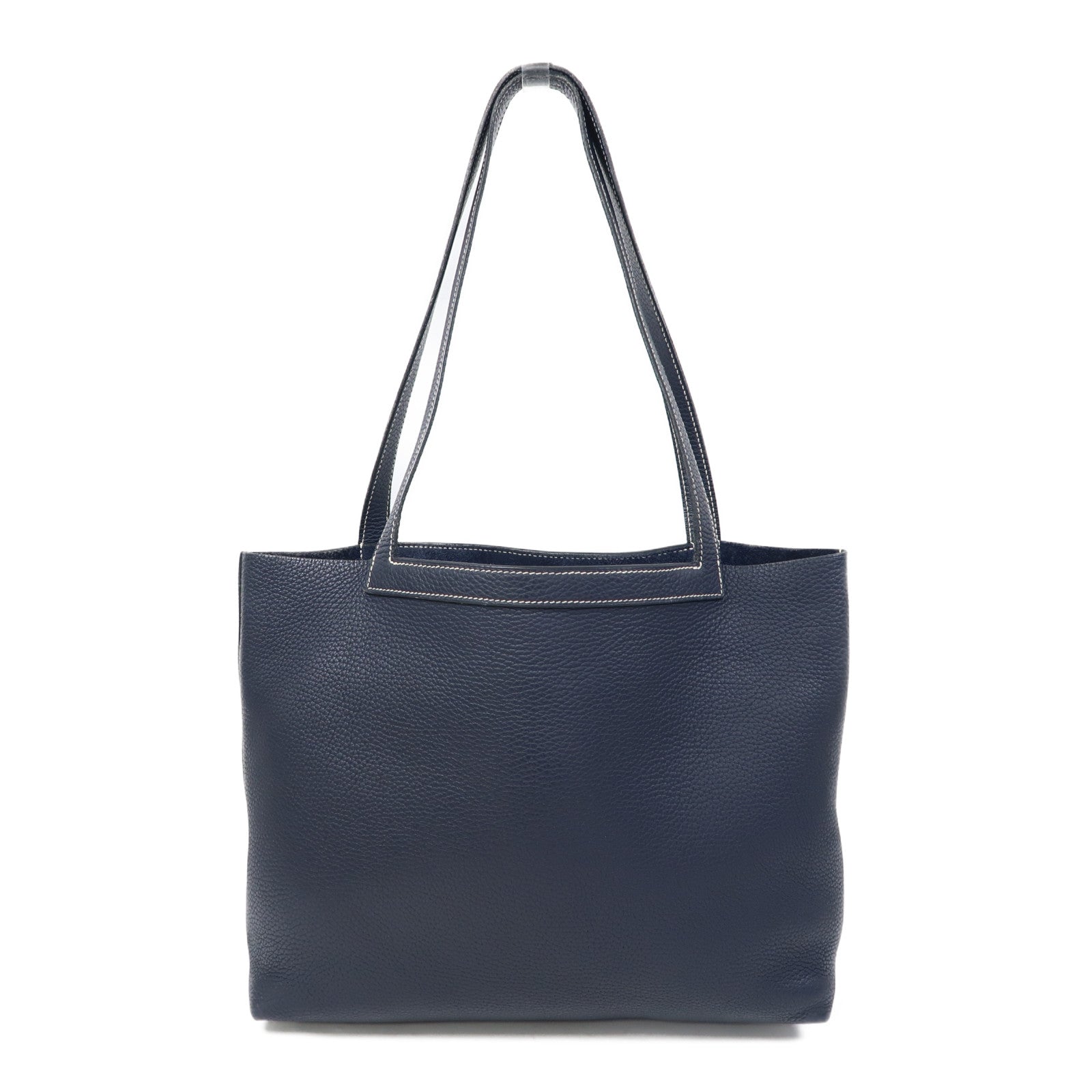 HERMES Clemence皮革Cabasellier 31肩背袋夜空深藍色