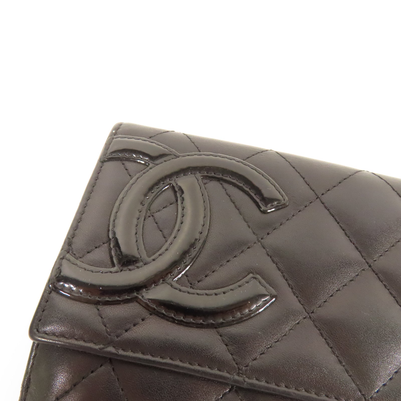 CHANEL 牛皮皮革Fold Wallet錢包