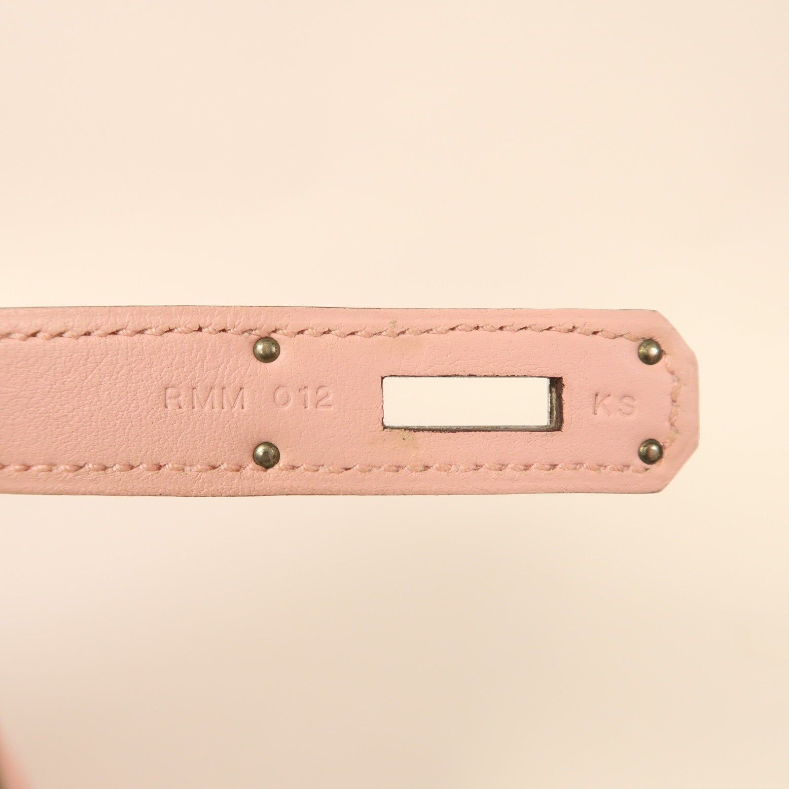 HERMES Swift皮革Berline銀扣肩背袋Rose Sakura/櫻花粉色