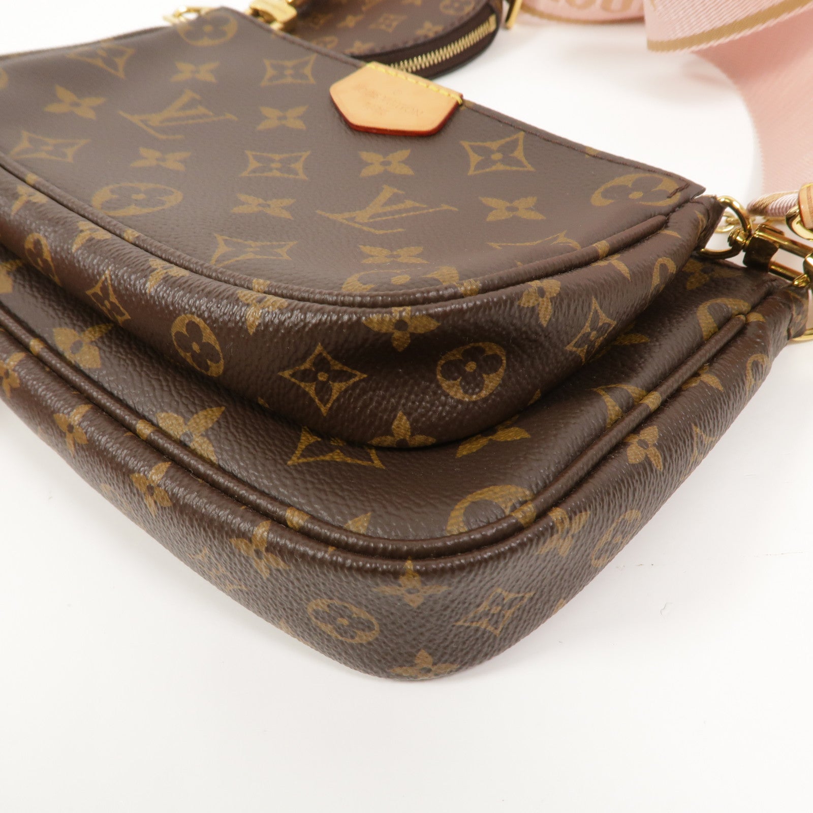 LOUIS VUITTON Monogram Multi Pochette Accessoires鏈帶手挽肩背兩用袋