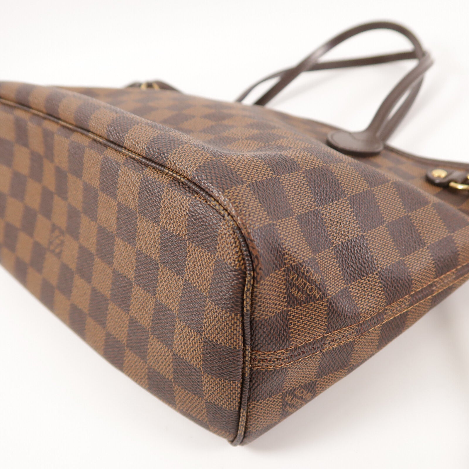 LOUIS VUITTON Damier Ebene Neverfull PM手挽袋