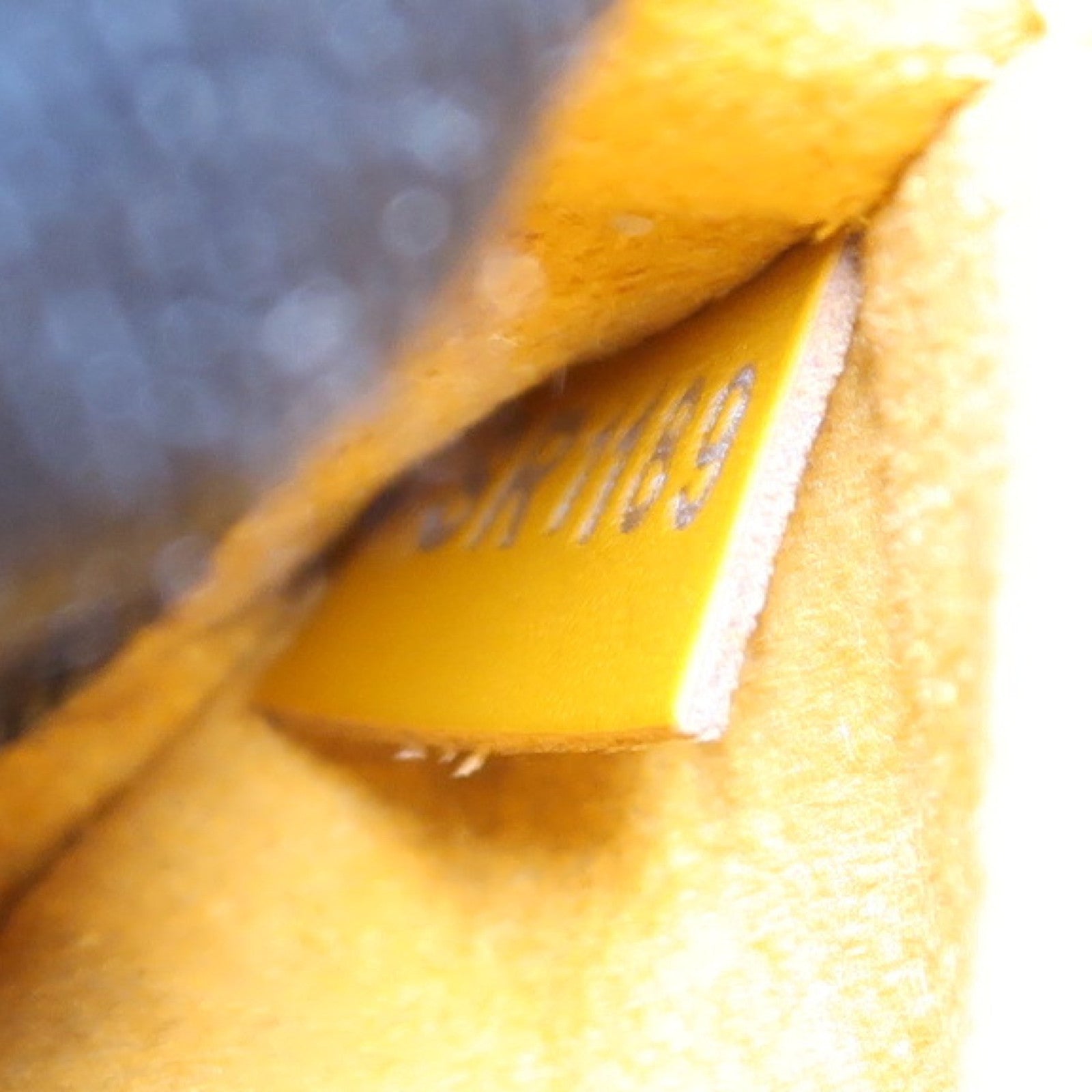 LOUIS VUITTON Epi NeoNoe BB銀扣手挽肩背兩用袋藍色/黃色