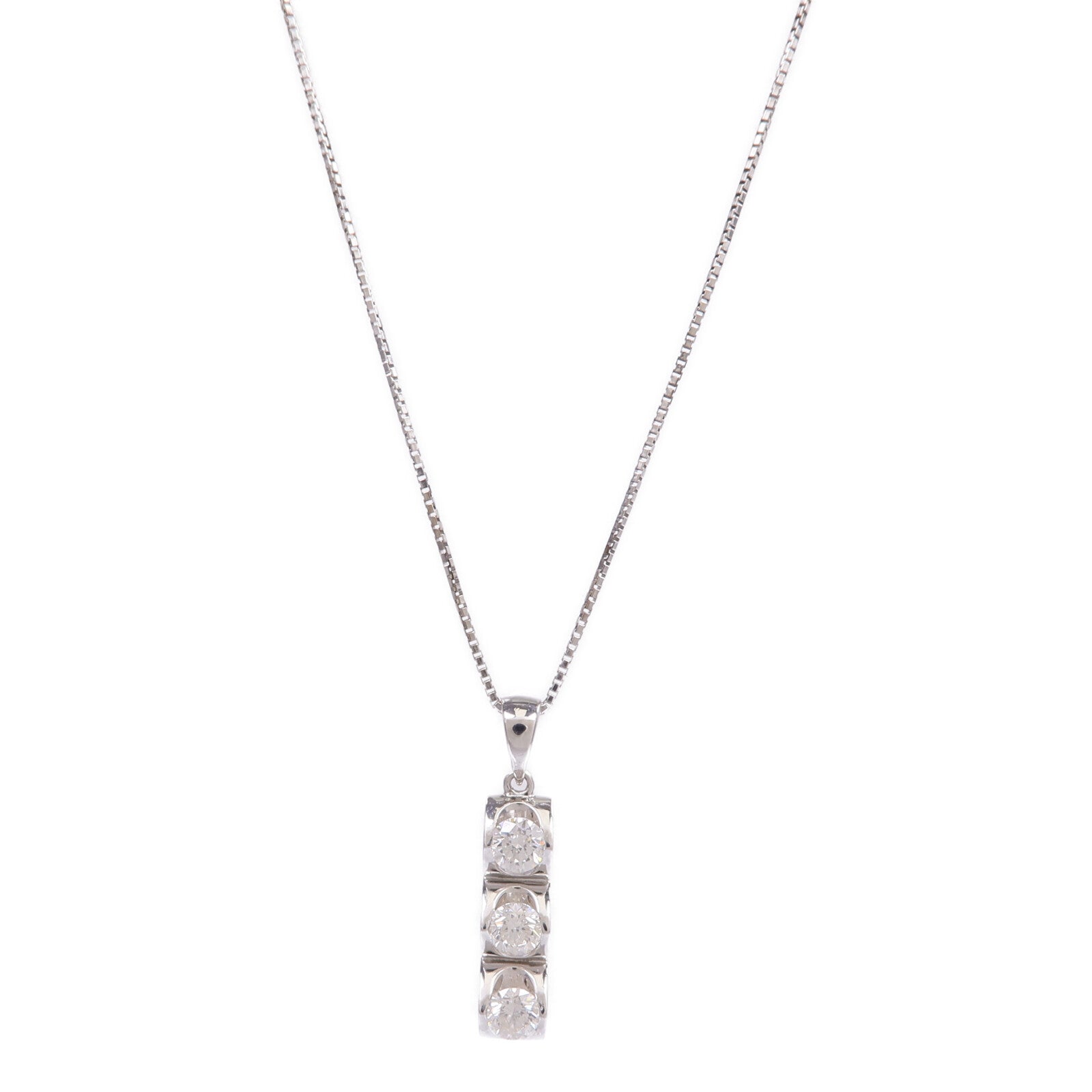JEWELRY 18K白金Diamond Necklace鑽石項鍊