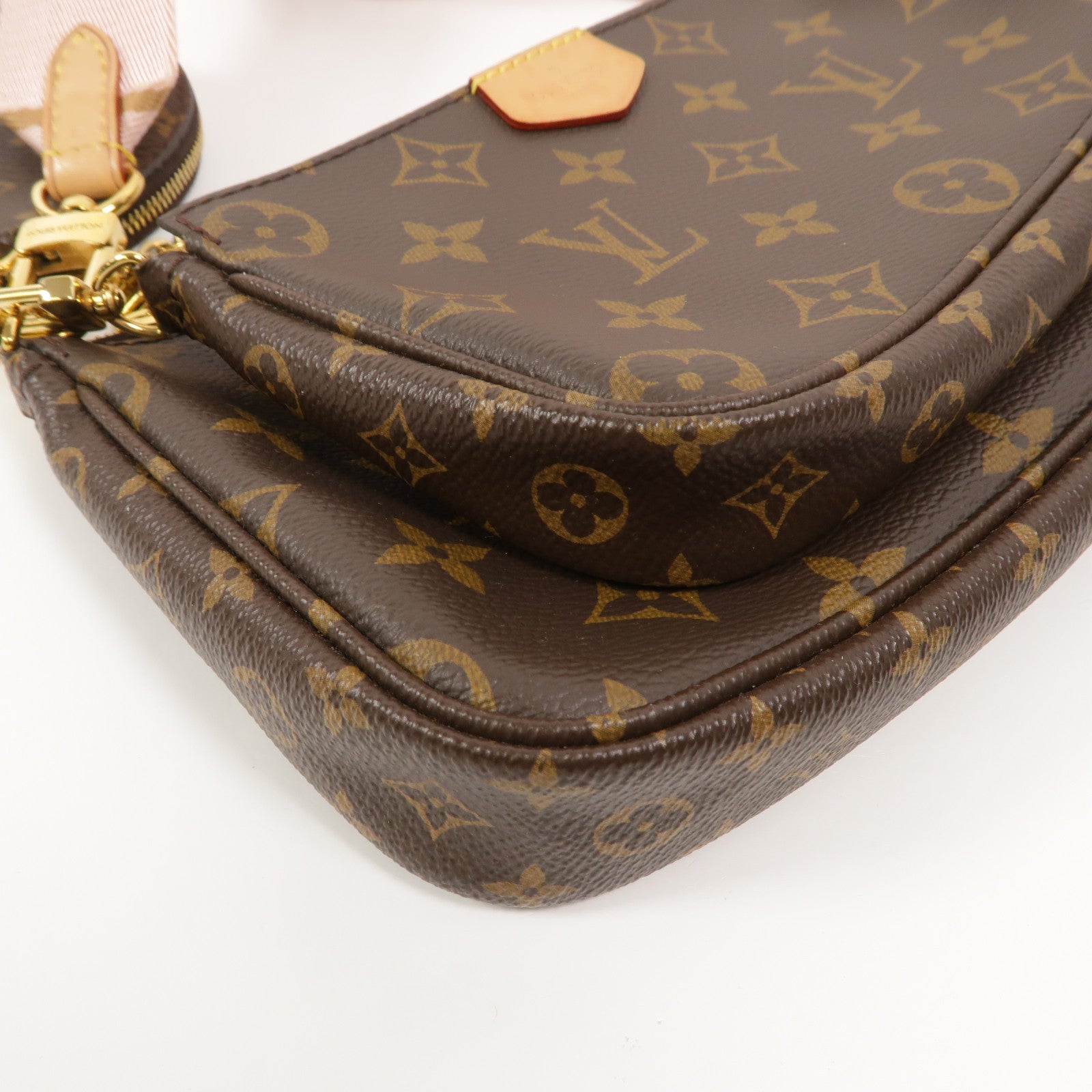 LOUIS VUITTON Monogram Multi Pochette Accessoires鏈帶手挽肩背兩用袋