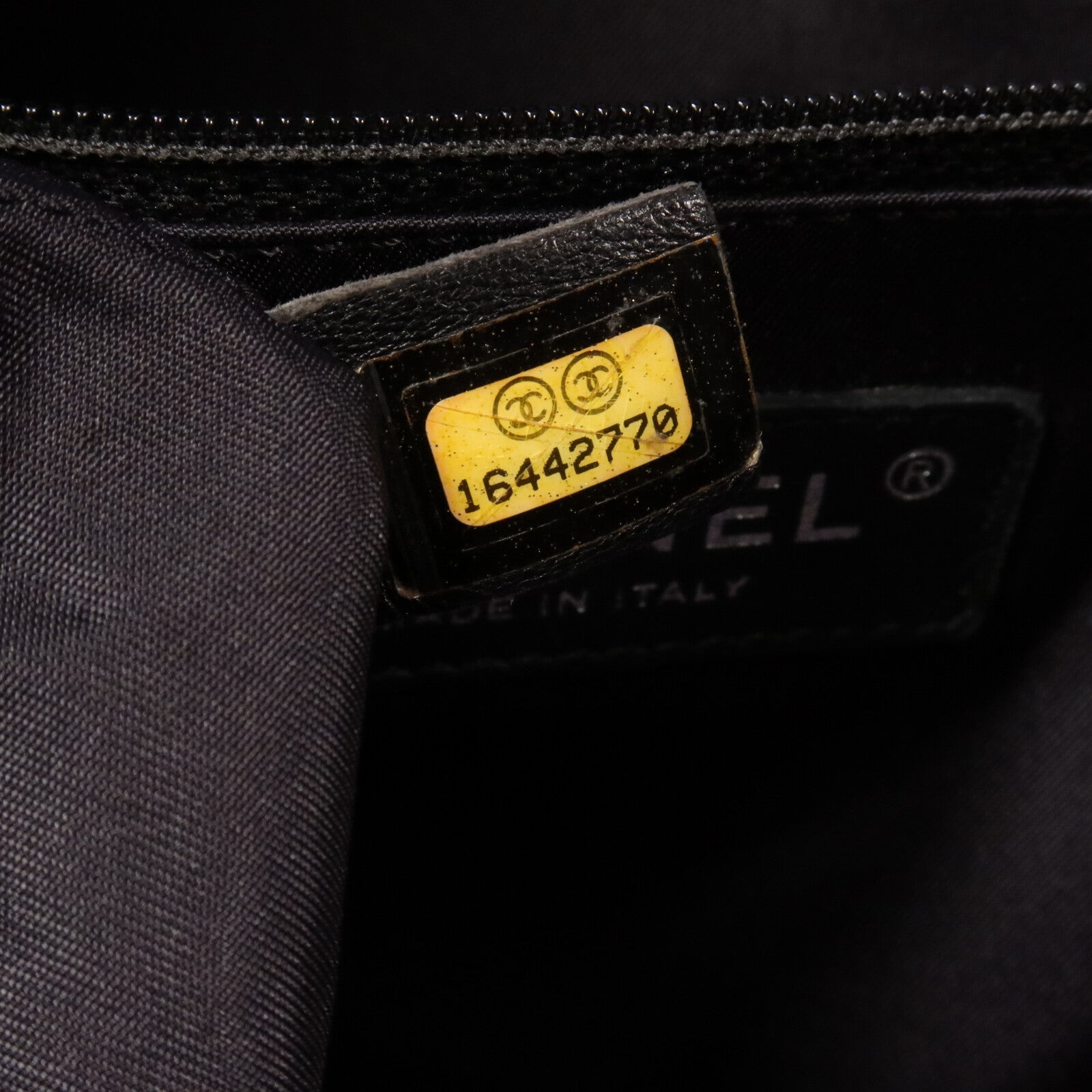 CHANEL 牛皮皮革/塗層帆布Paris Biarritz Tote手挽袋