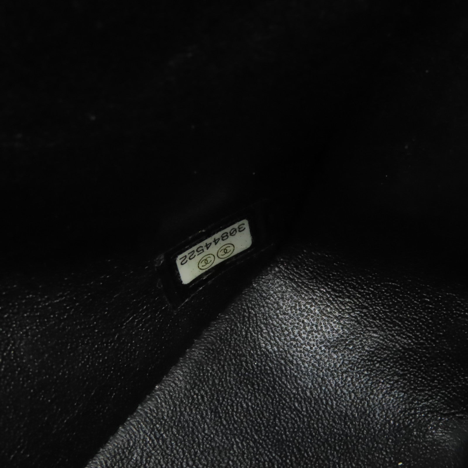 CHANEL **【激減優惠】斜紋牛皮皮革Medium Classic Flap Chain Shoulder Bag銀扣鏈帶肩背袋黑色