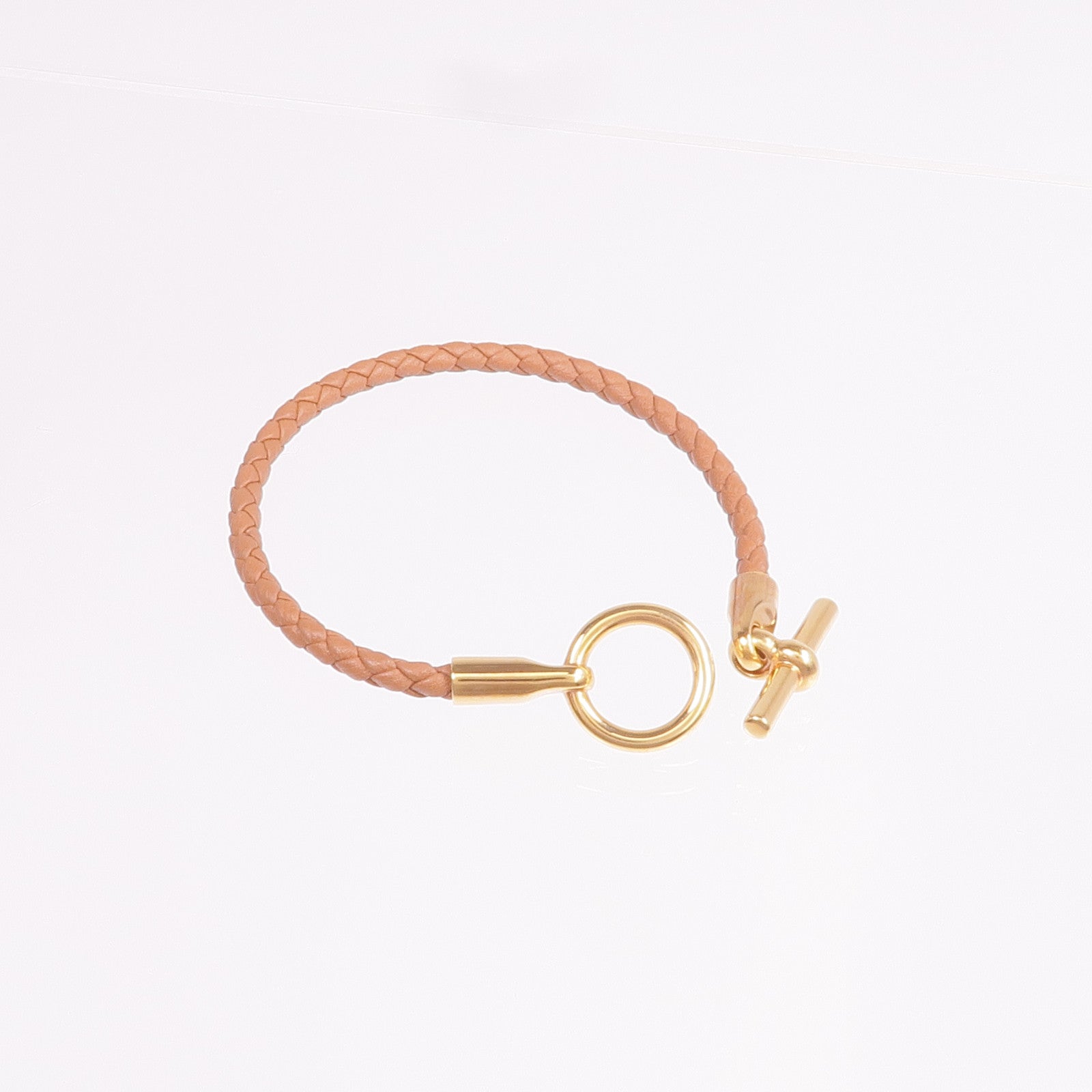 HERMES Swift皮革Glenam H Trio Bracelet手鐲
