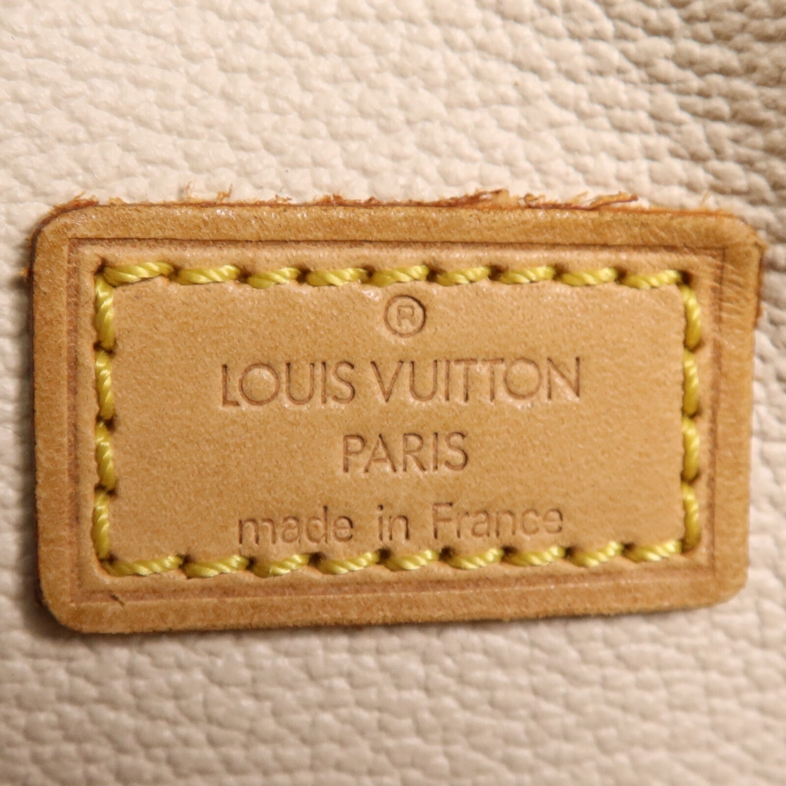 LOUIS VUITTON Monogram Spontini金扣手挽肩背兩用袋棕色