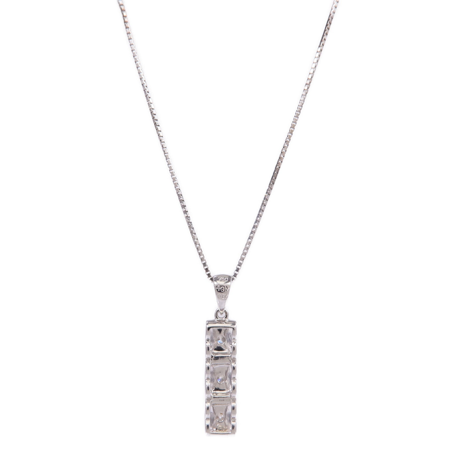 JEWELRY 18K白金Diamond Necklace鑽石項鍊