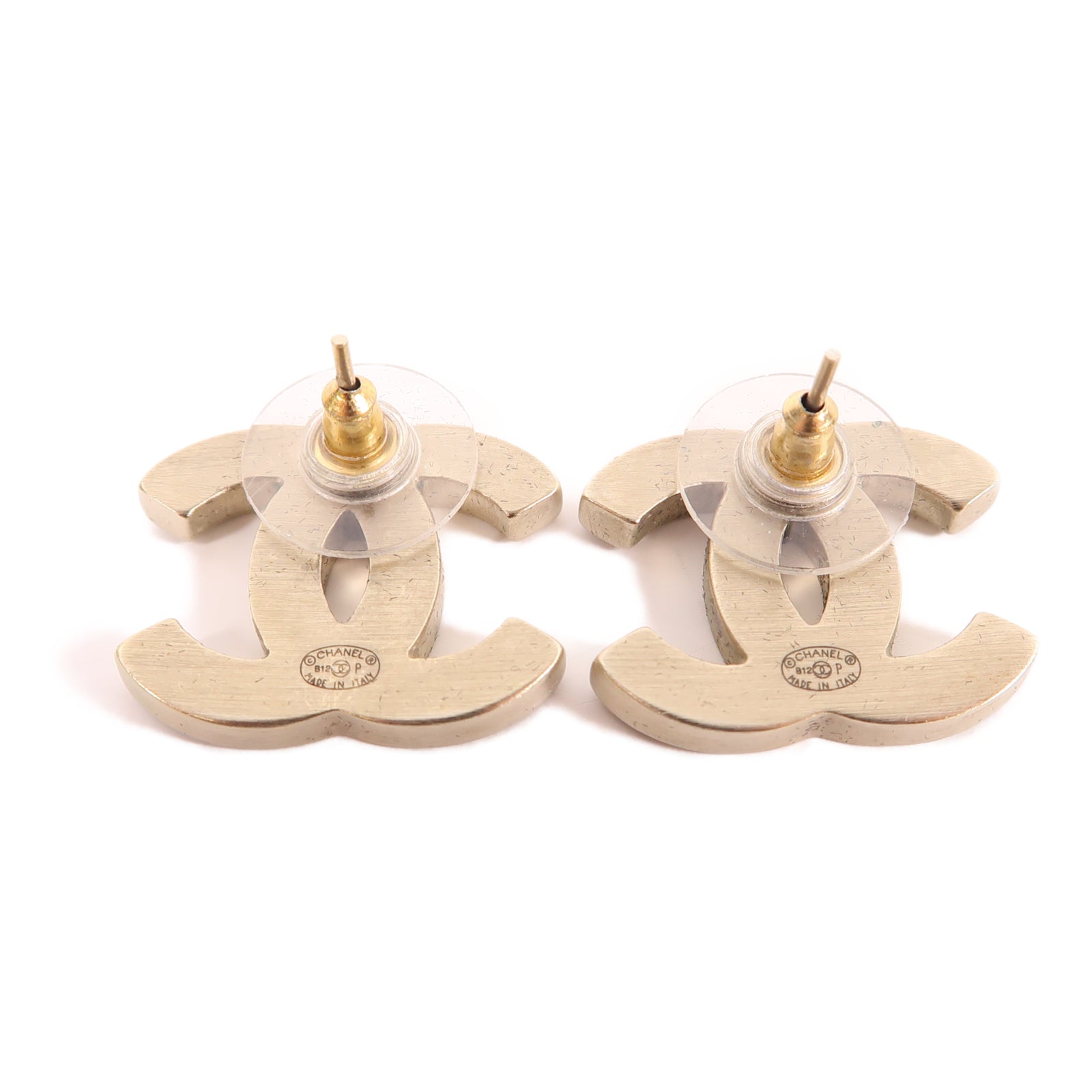 CHANEL 金屬Earring耳環黑色