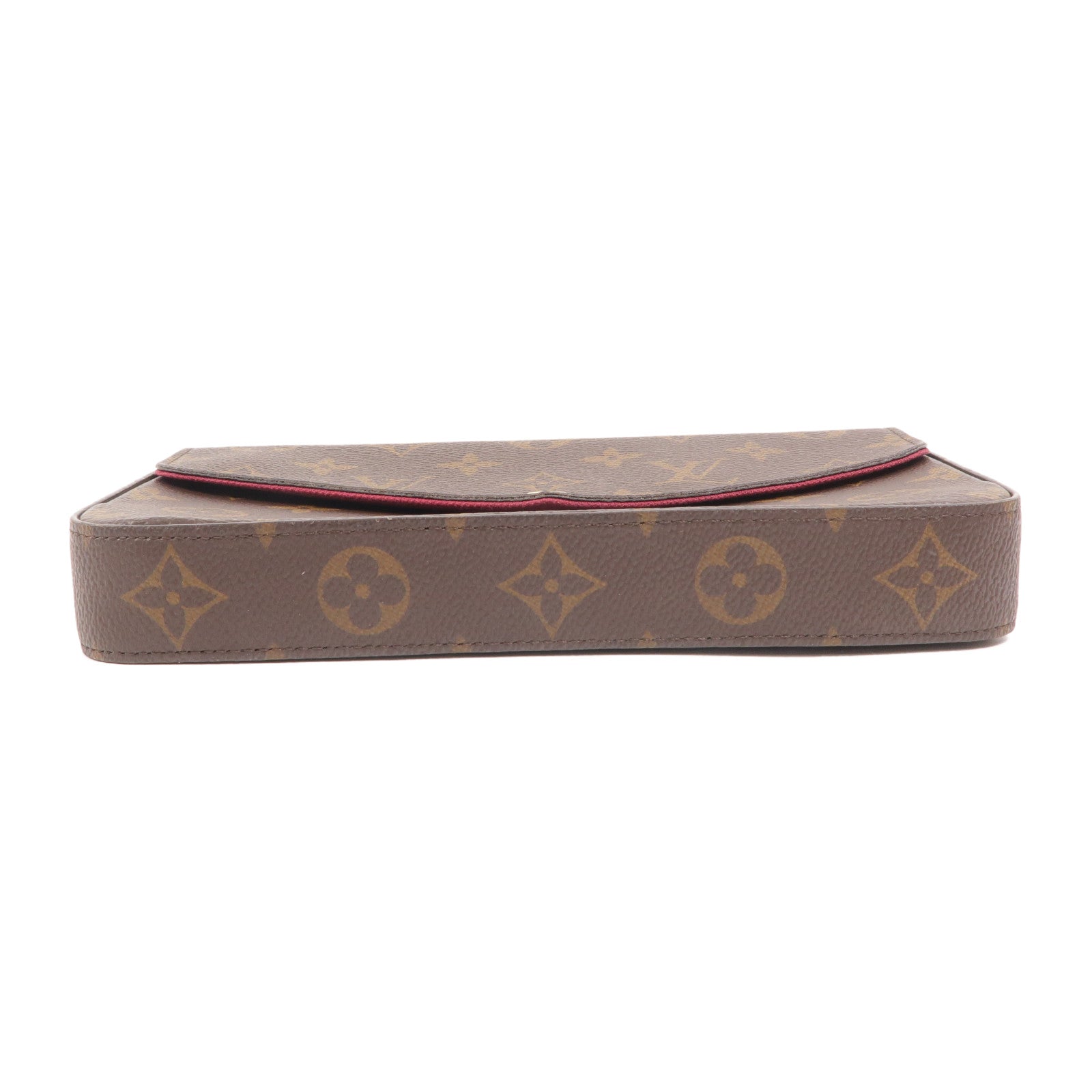 LOUIS VUITTON Monogram Pochette Felicie鏈帶肩背袋