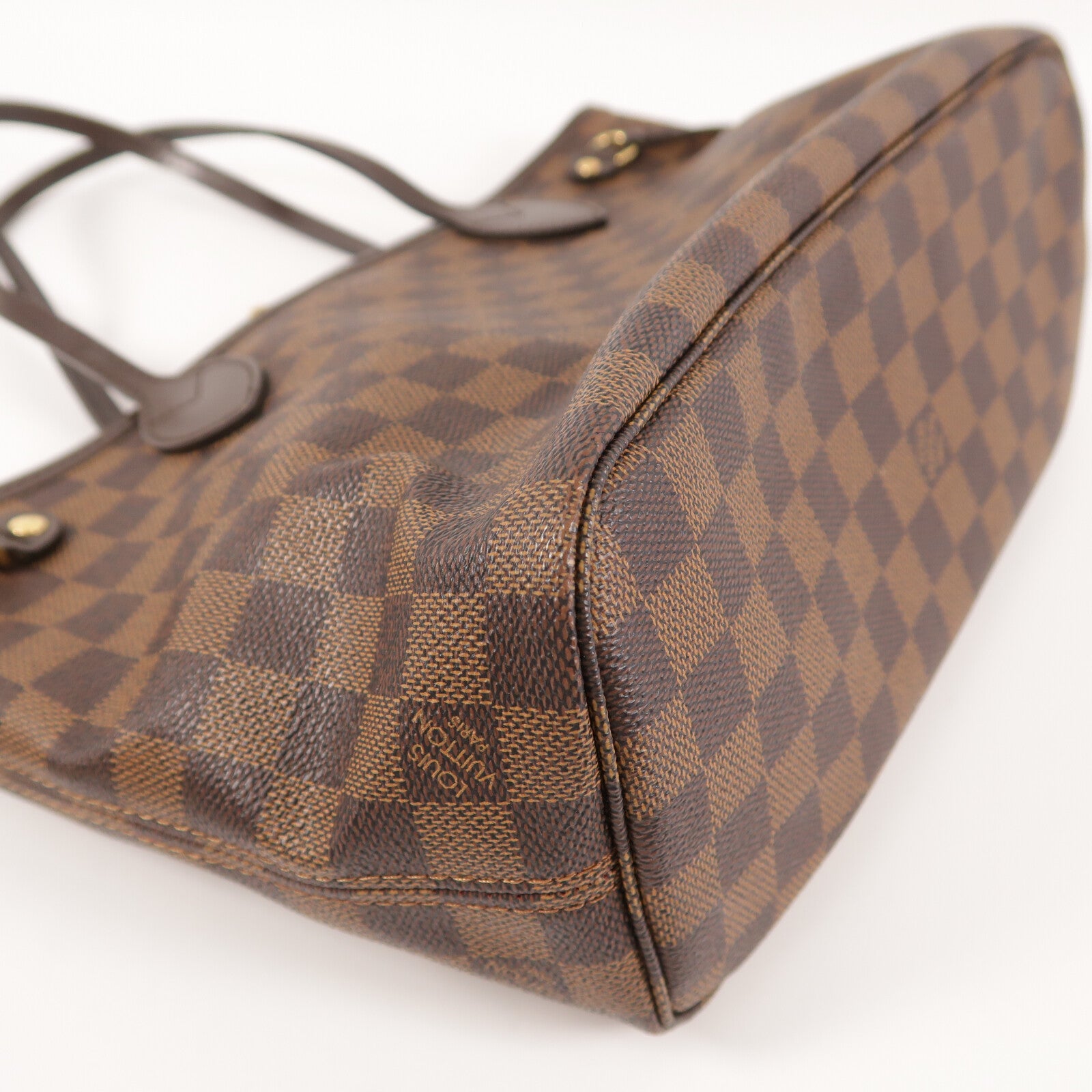 LOUIS VUITTON Damier Ebene Neverfull PM手挽袋