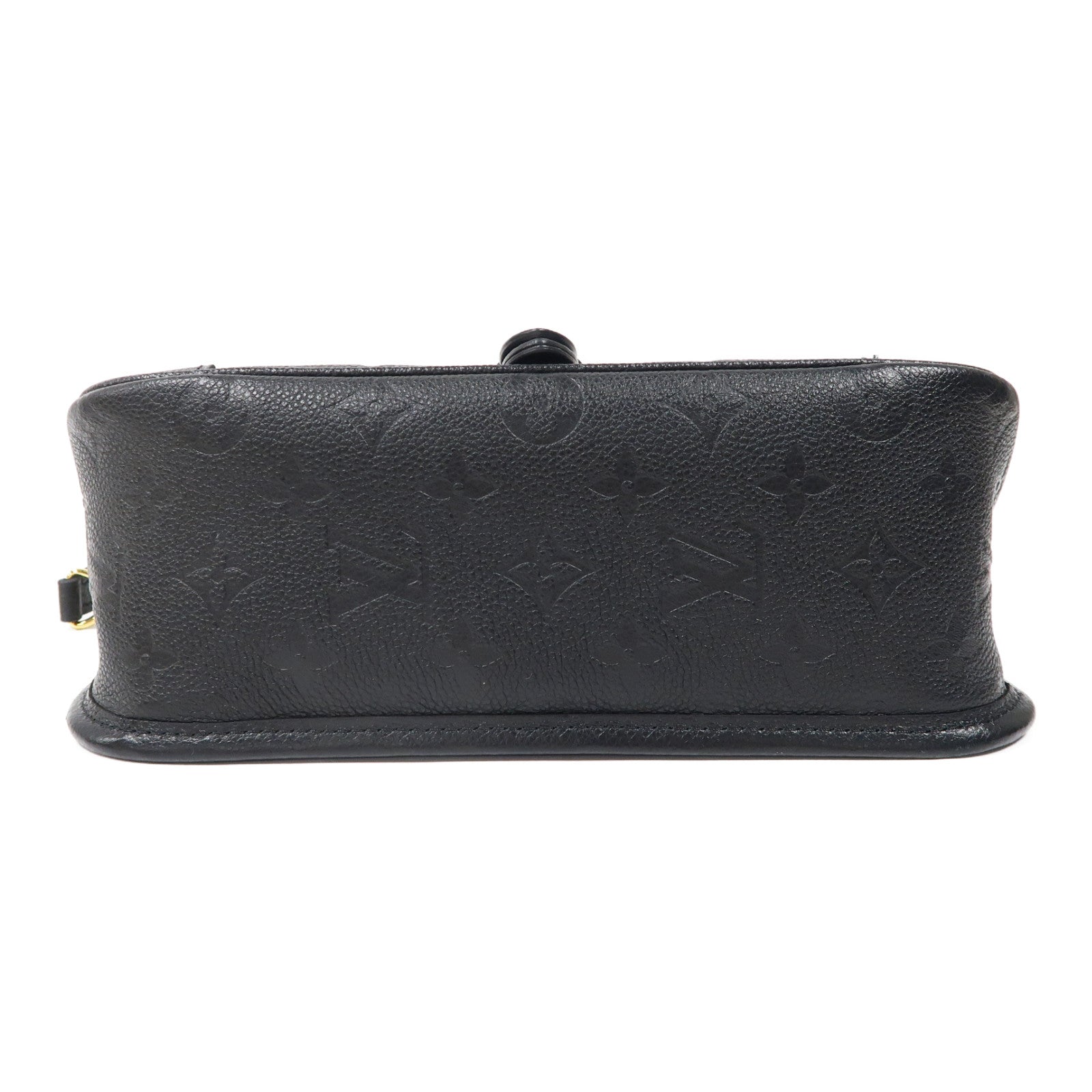 LOUIS VUITTON Monogram Empreinte Diane金扣手挽肩背兩用袋黑色