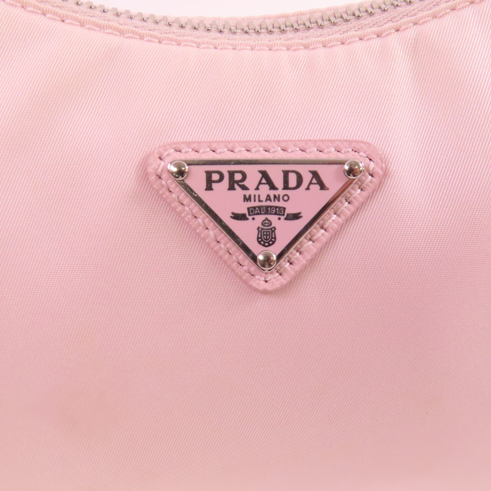 PRADA 尼龍2Way Shoulder Bag銀扣手挽肩背兩用袋