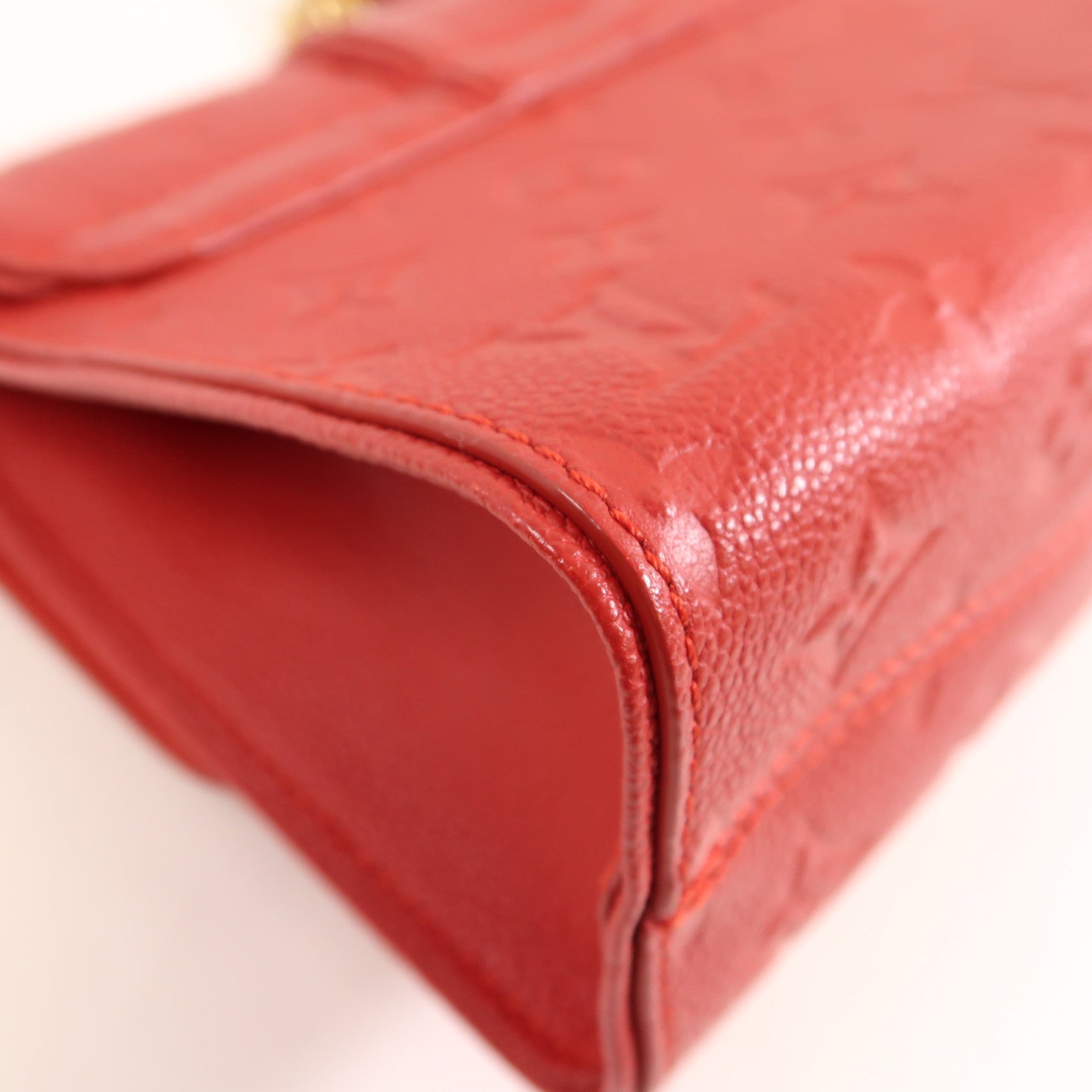 LOUIS VUITTON Monogram Empreinte Saint Sulpice PM金扣肩背袋