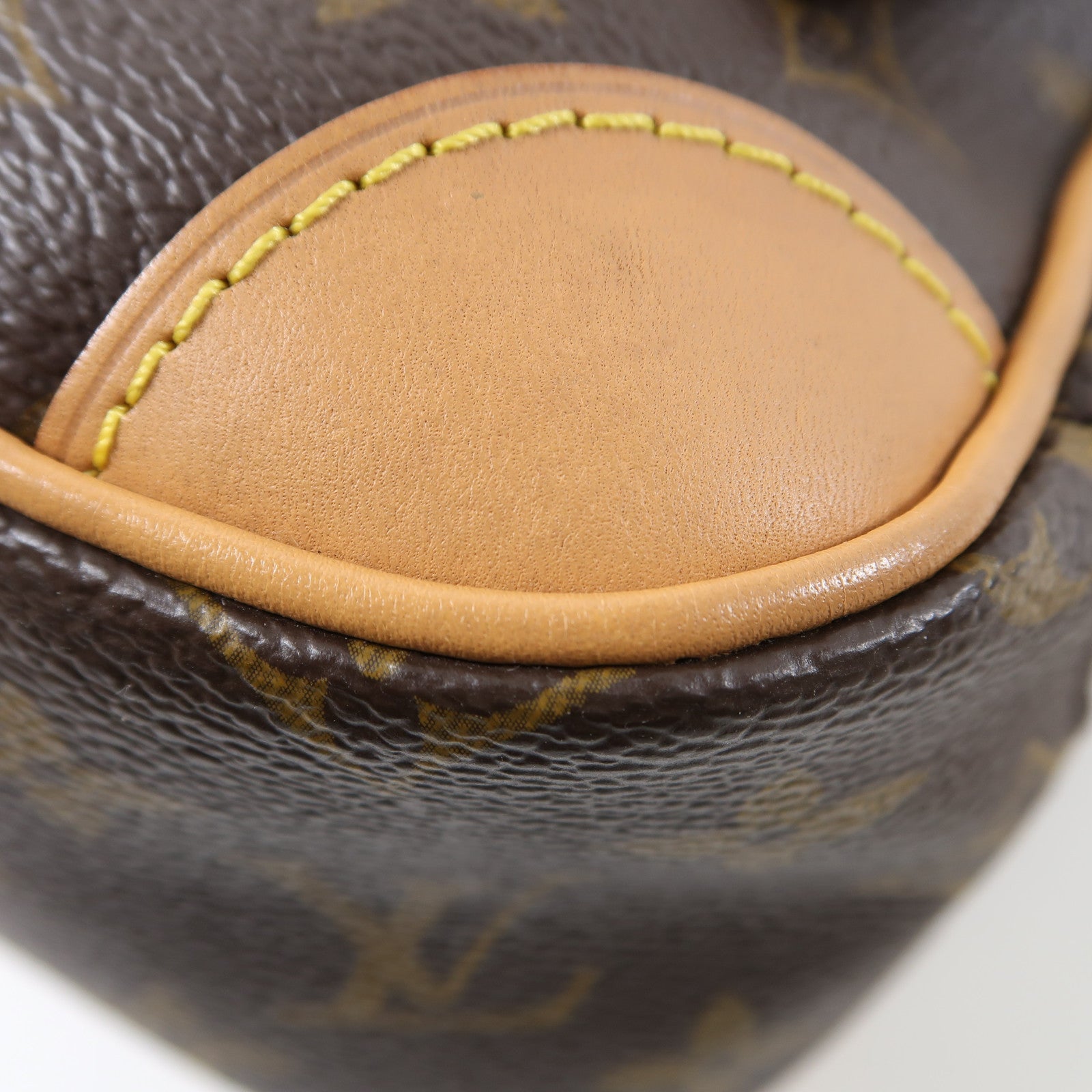 LOUIS VUITTON Monogram Deauville Mini金扣肩背袋啡色