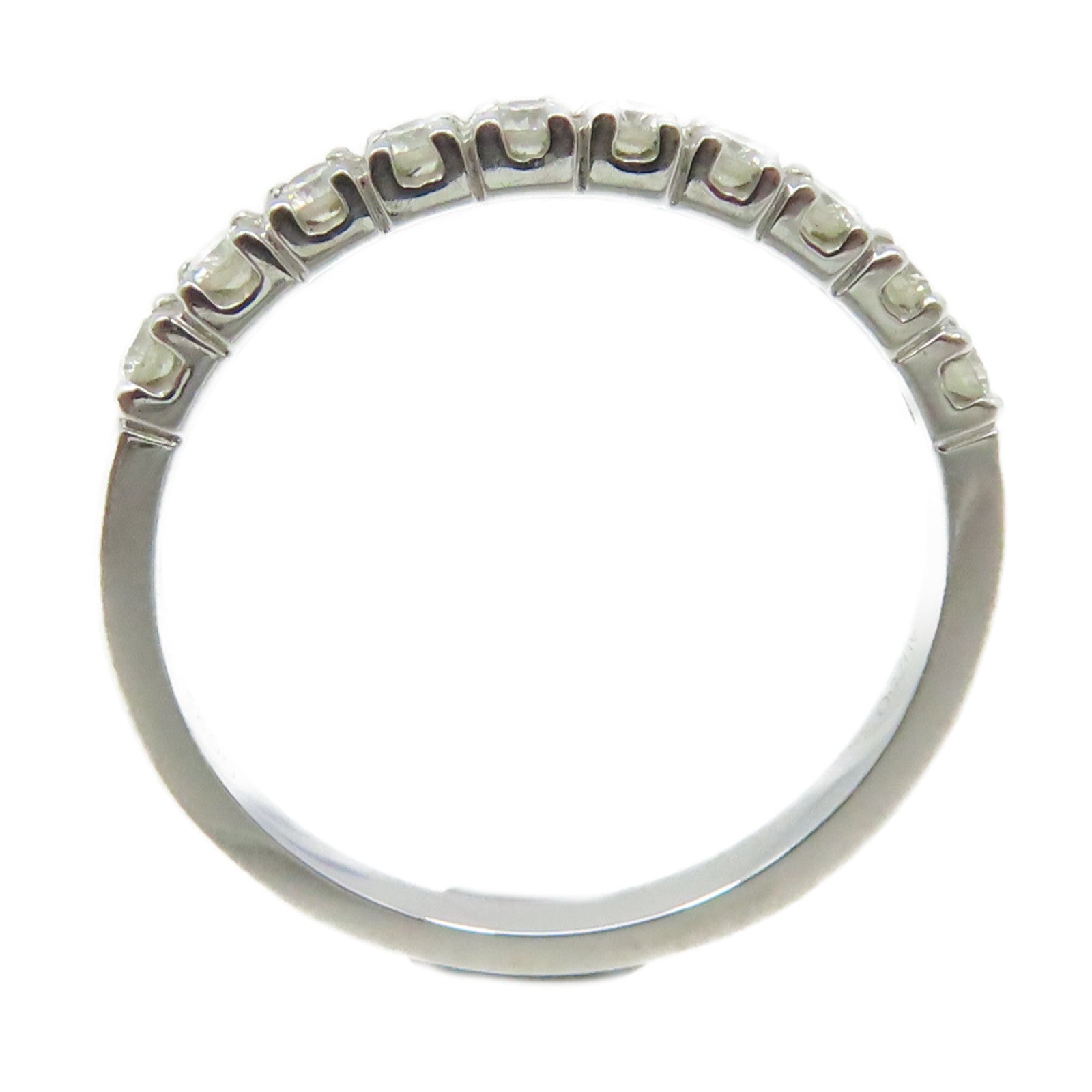 JEWELRY 【激減優惠】18K白金/0.22ct鑽石Diamond Ring戒指US#4.5
