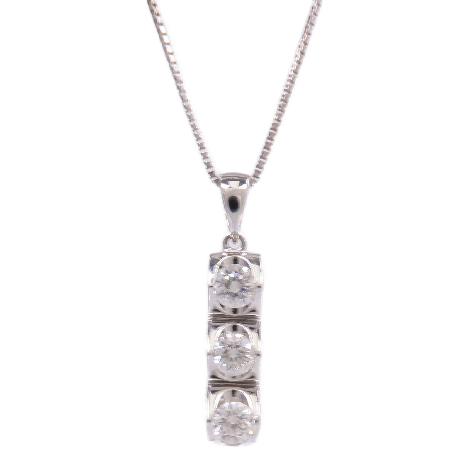 JEWELRY 18K白金Diamond Necklace鑽石項鍊