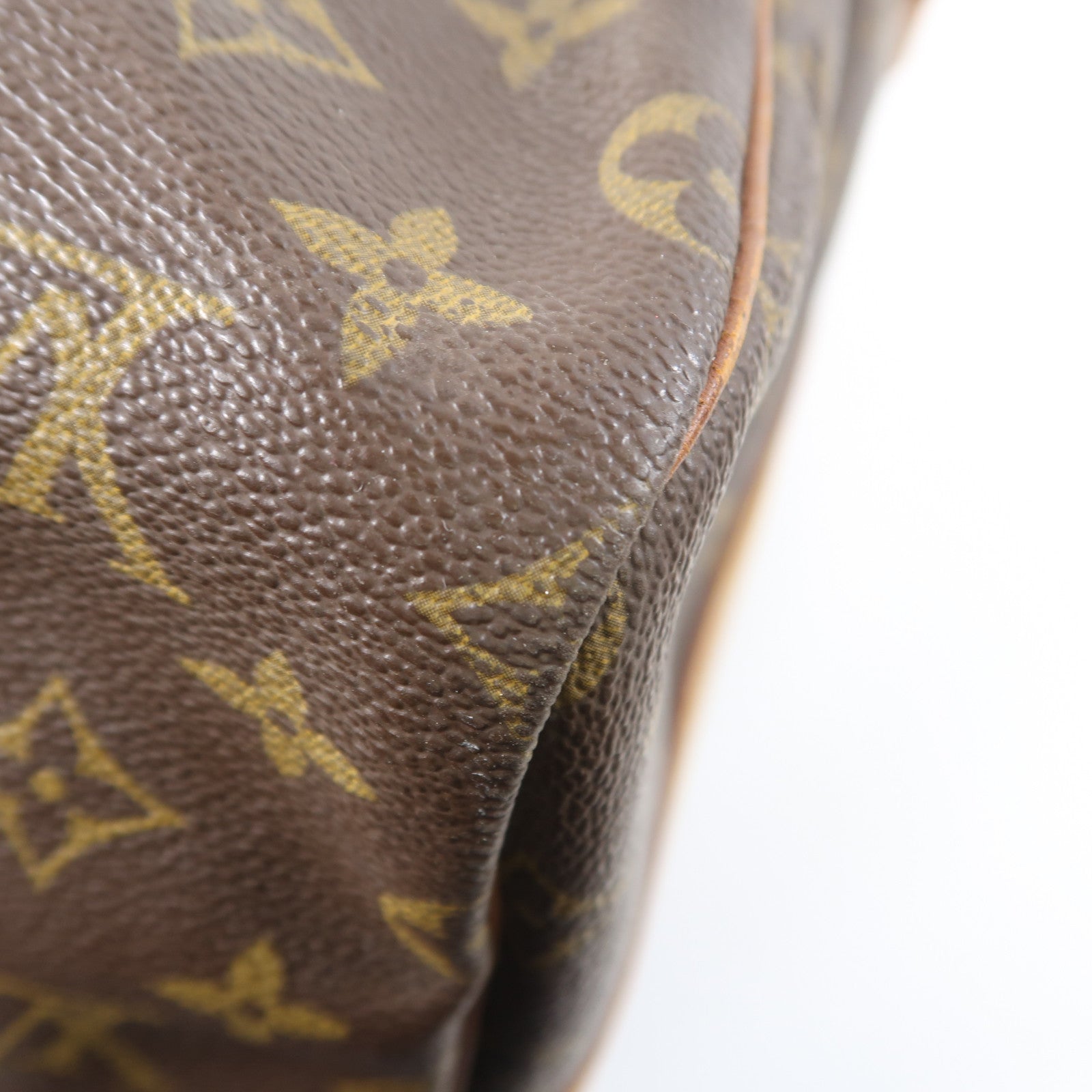 LOUIS VUITTON Monogram Keepall Bandouliere 55金扣手挽肩背兩用袋啡色