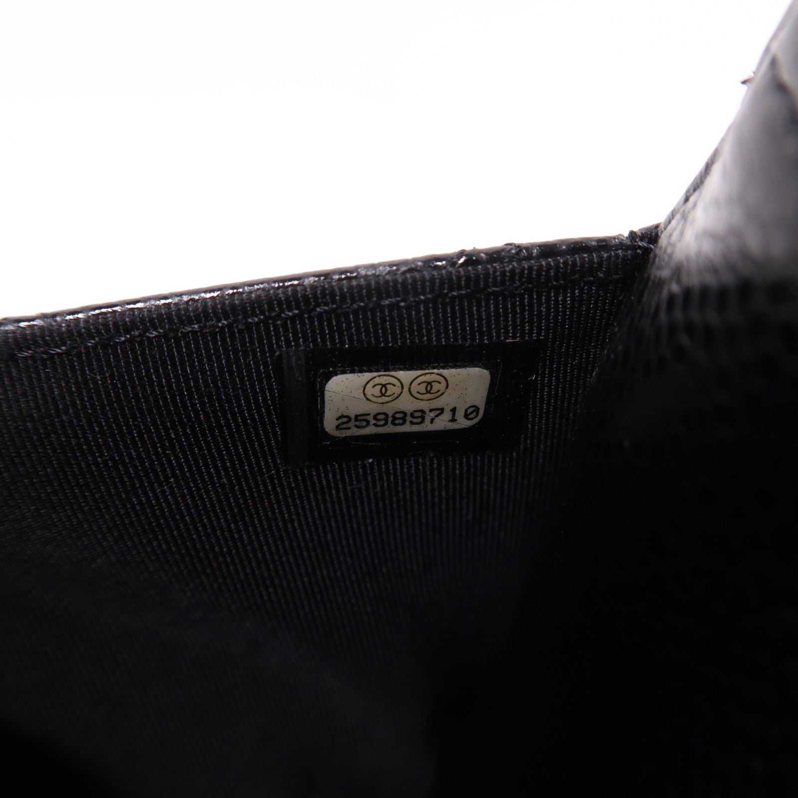 CHANEL 牛皮皮革WOC Wallet On Chain金扣鏈帶肩背袋
