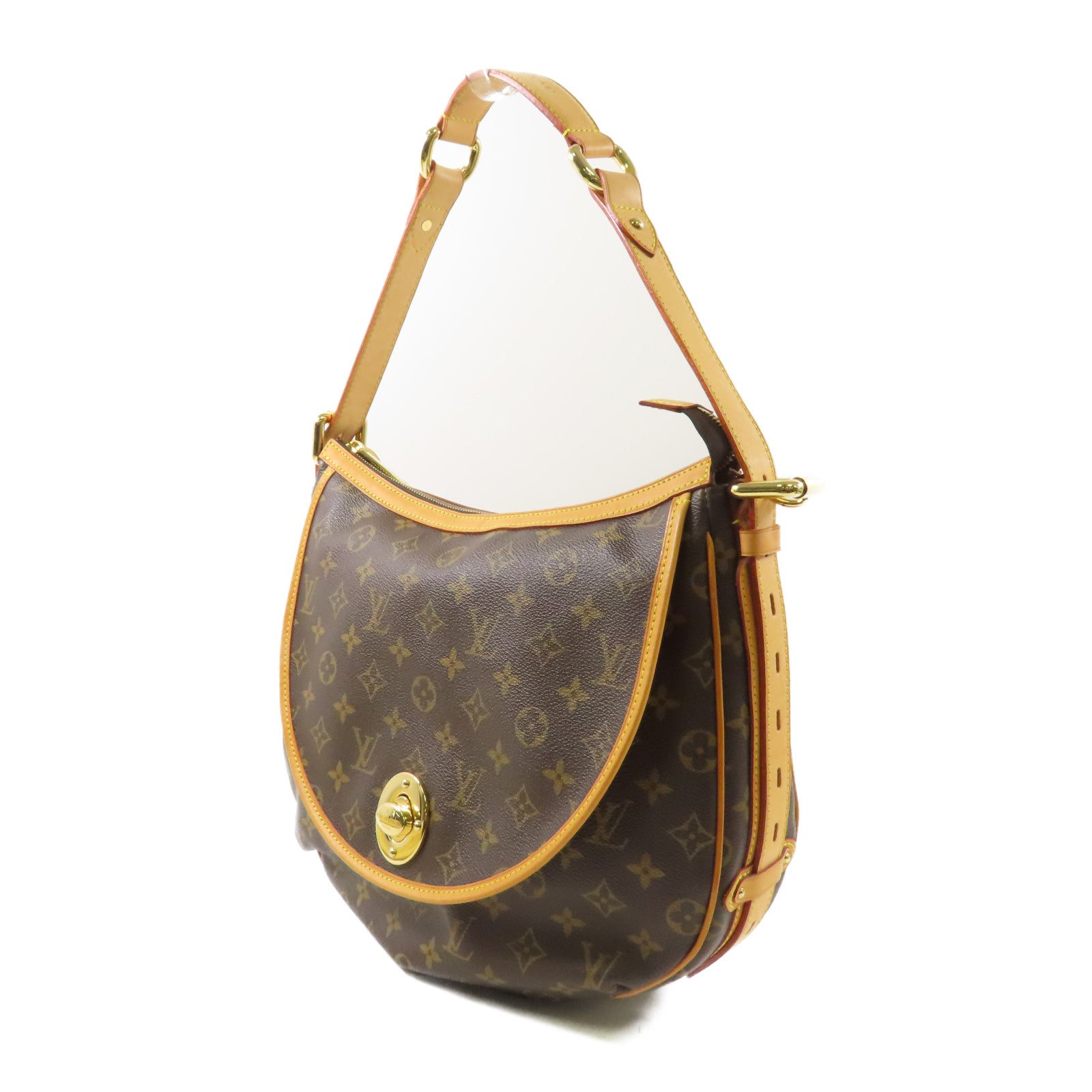LOUIS VUITTON Monogram Tulum GM金扣肩背袋