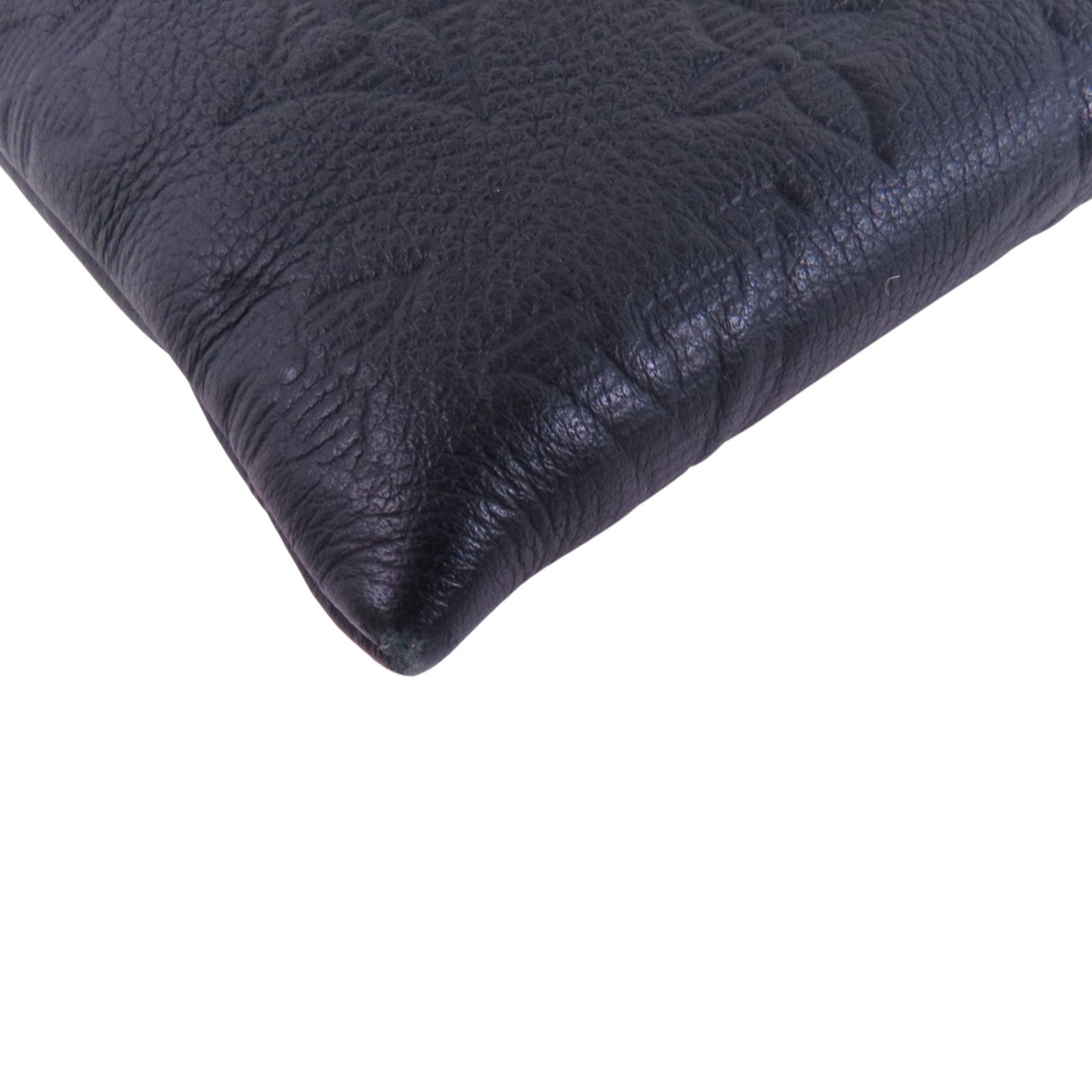 LOUIS VUITTON Monogram Shadow Pochette To-Go銀扣手拿包