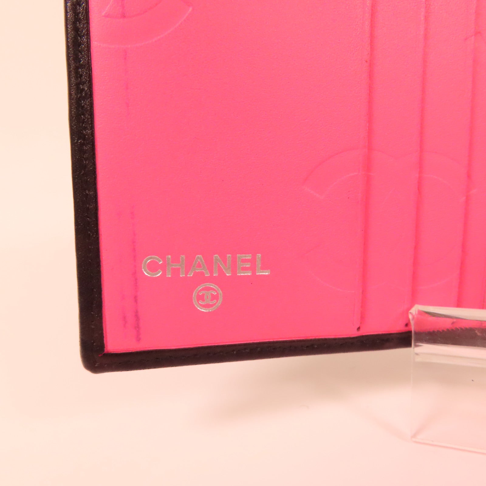 CHANEL 牛皮皮革Fold Wallet錢包