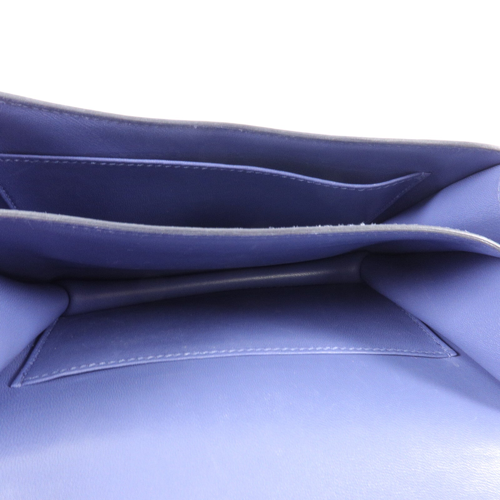HERMES Evercolor皮革Constance Mini肩背袋Blue Brighton