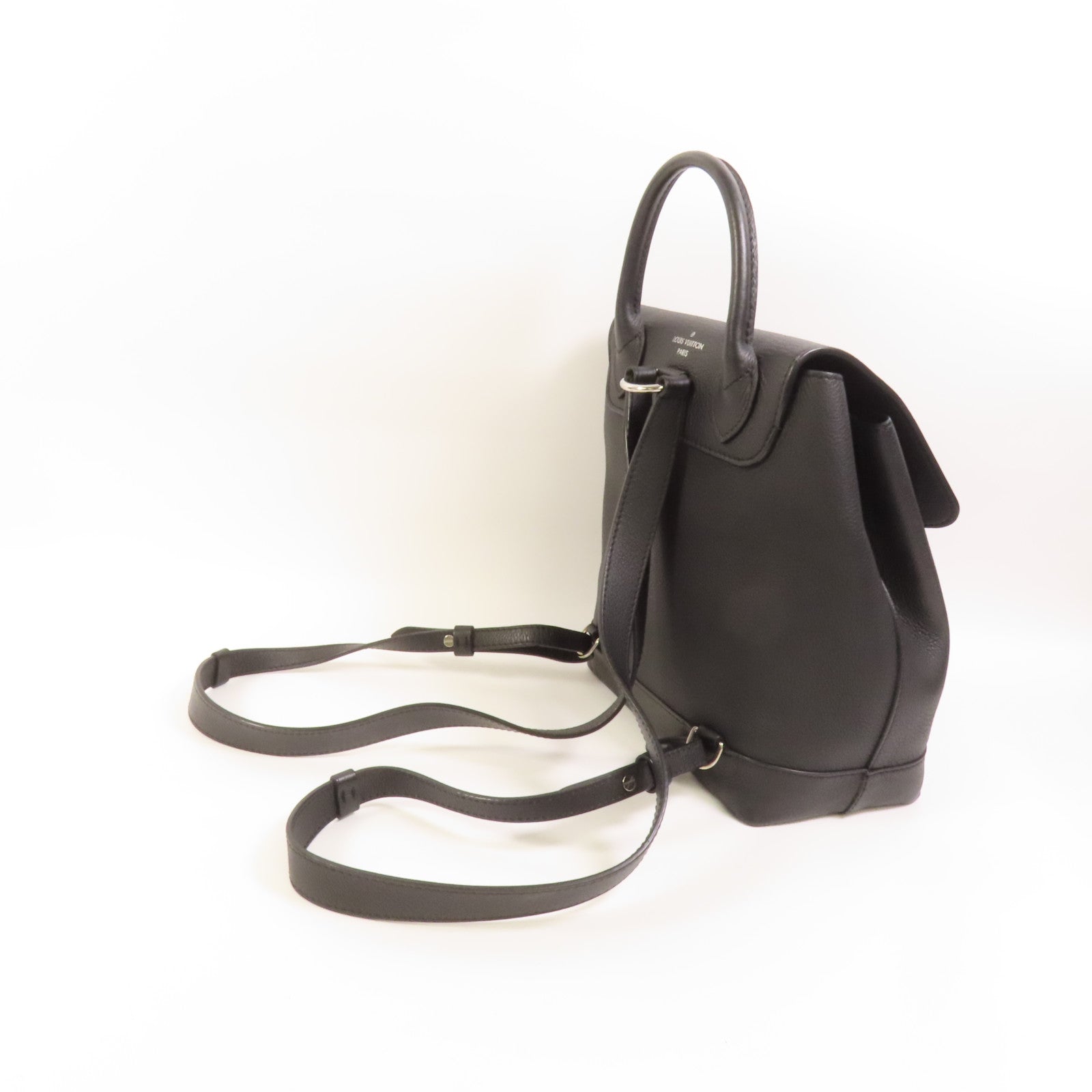LOUIS VUITTON 【激減優惠】牛皮皮革Lock Me Backpack銀扣背包